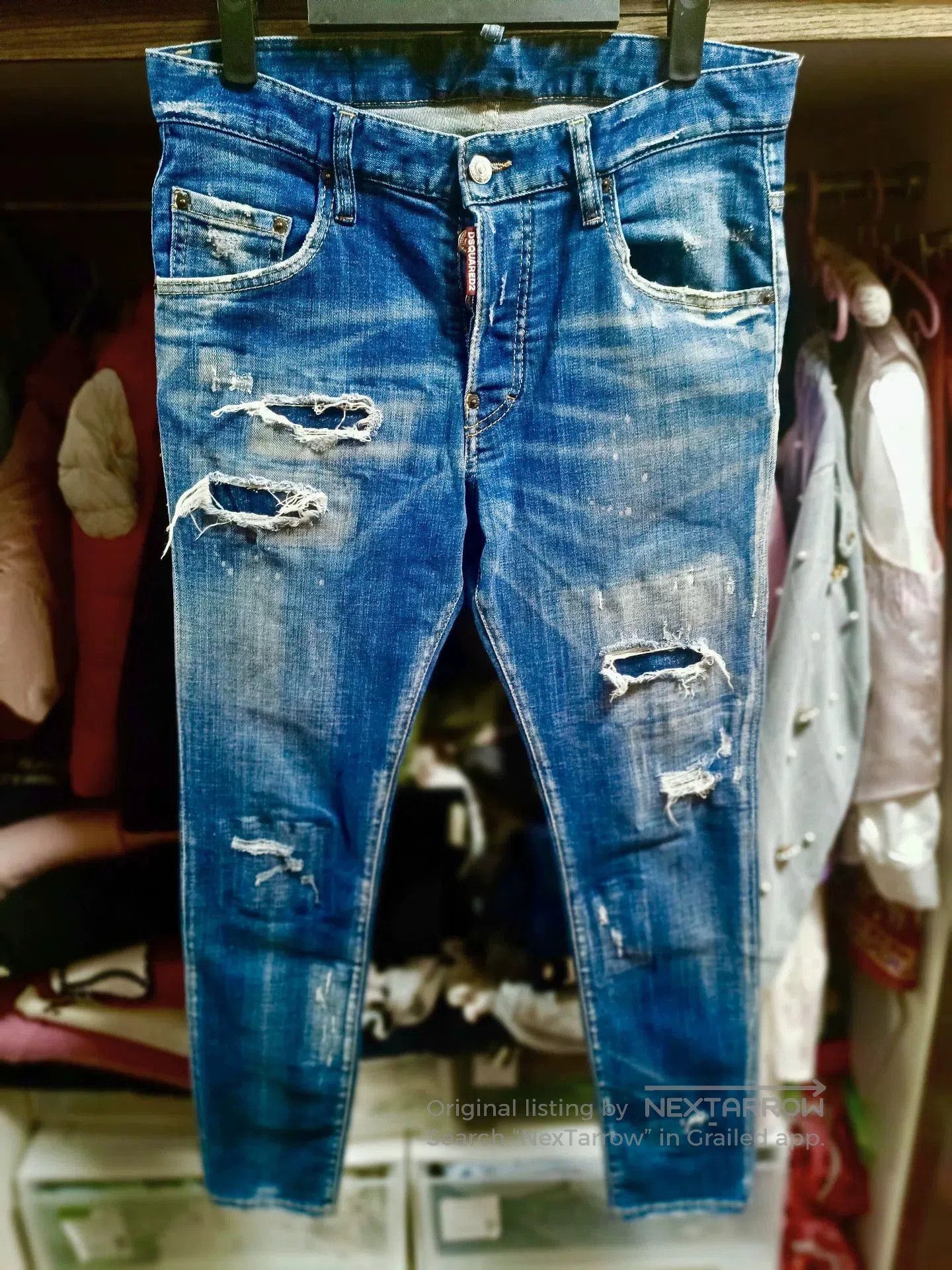 Dsquared2 Dsquared2 D2 High-End Jeans. Size US 30 / EU 46 - 1 Thumbnail