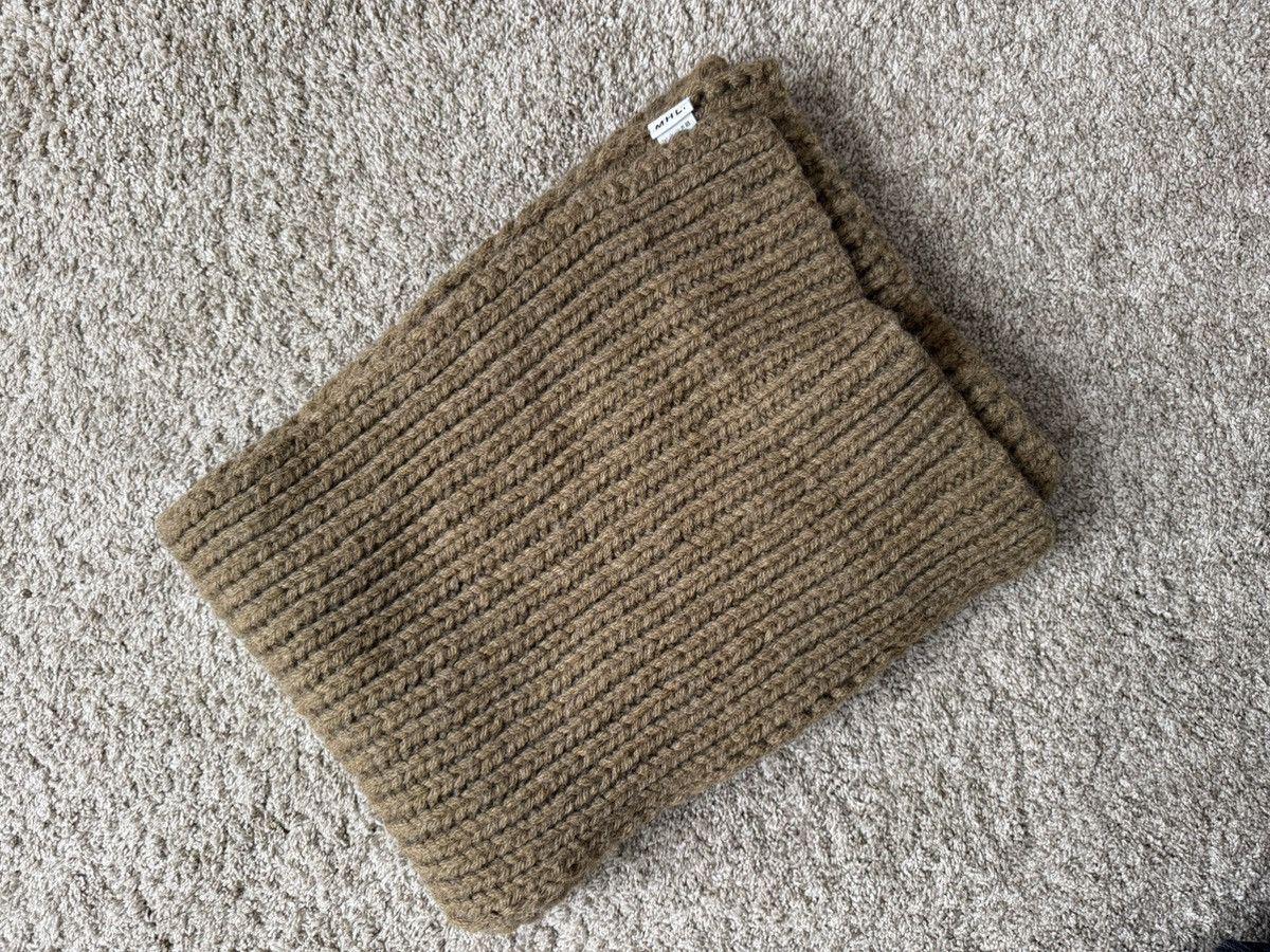 Margaret Howell Wool scarf in olive Size ONE SIZE - 1 Thumbnail