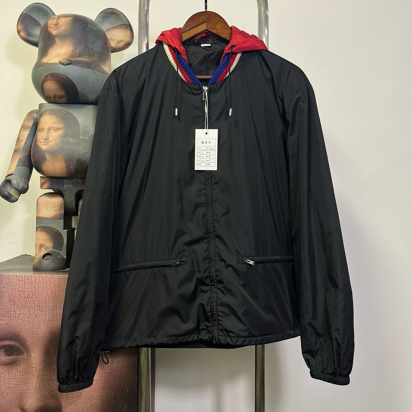 Gucci Gucci Logo Hooded Light Jacket Size 52 Size US L / EU 52-54 / 3 - 1 Thumbnail