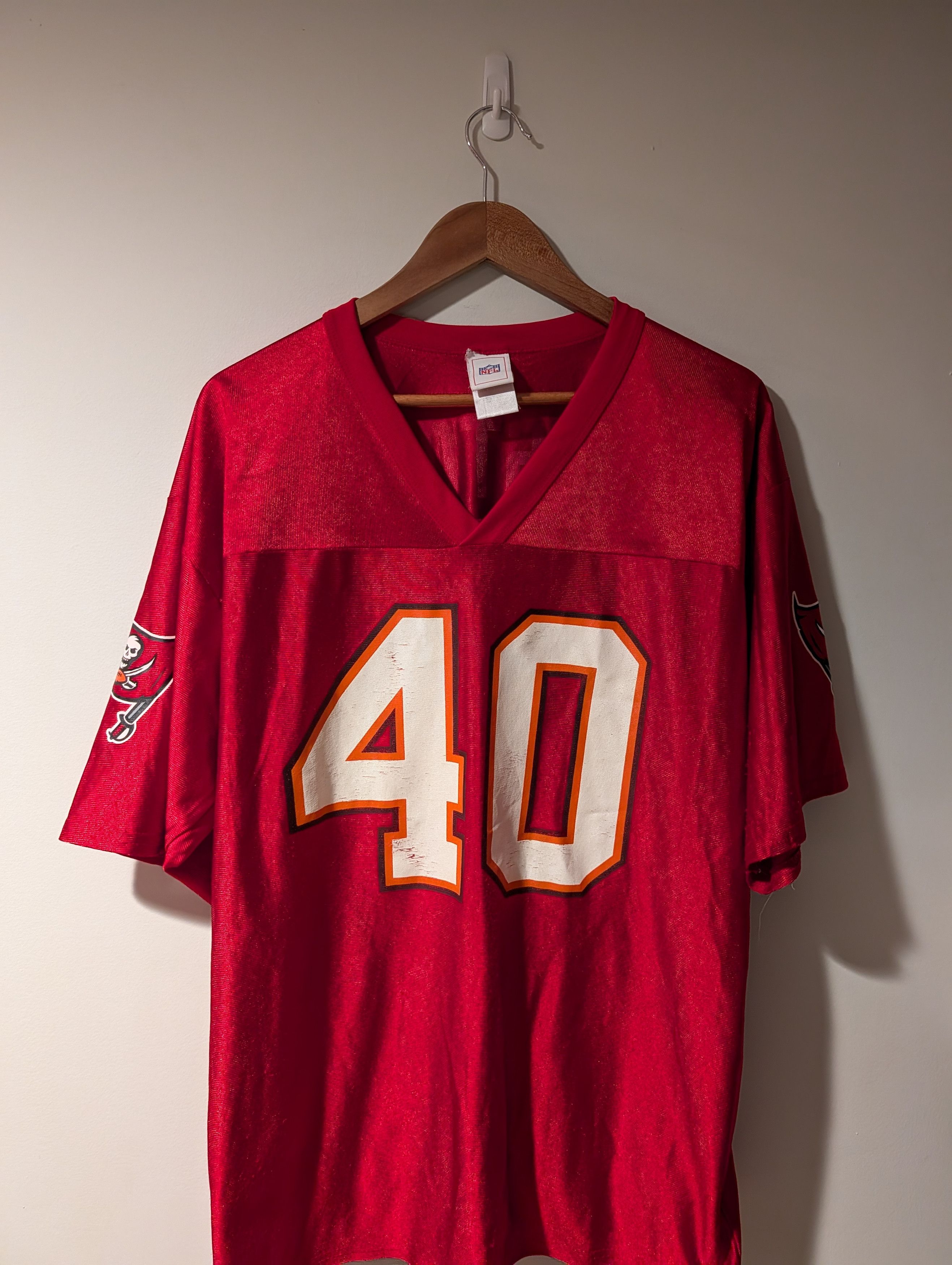 NFL Vintage Tampa Bay Buccaneers Alstott NFL Football Jersey Size US L / EU 52-54 / 3 - 5 Thumbnail