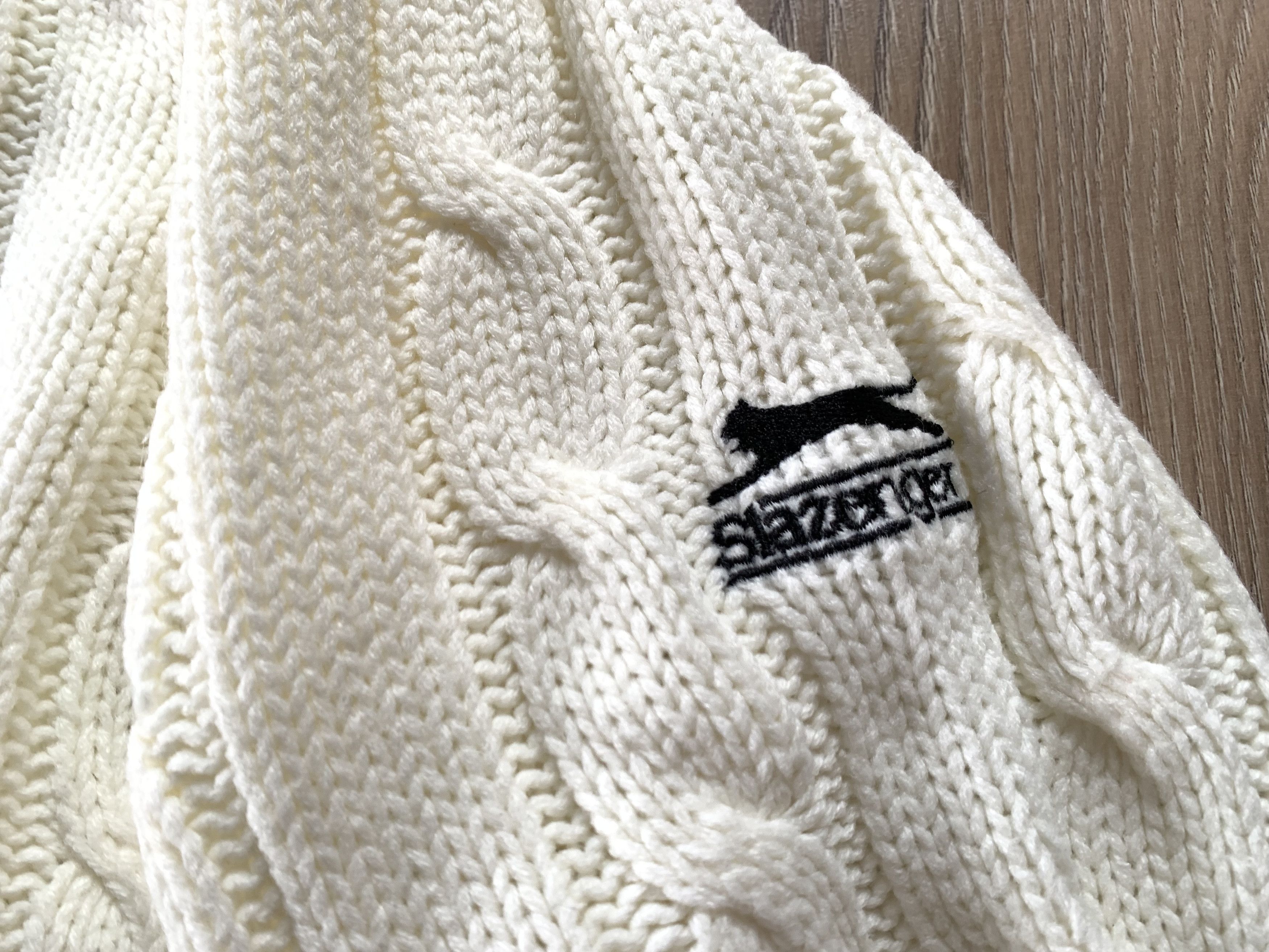Vintage Vintage Slazenger Knit Wool Sweater Size US M / EU 48-50 / 2 - 5 Thumbnail