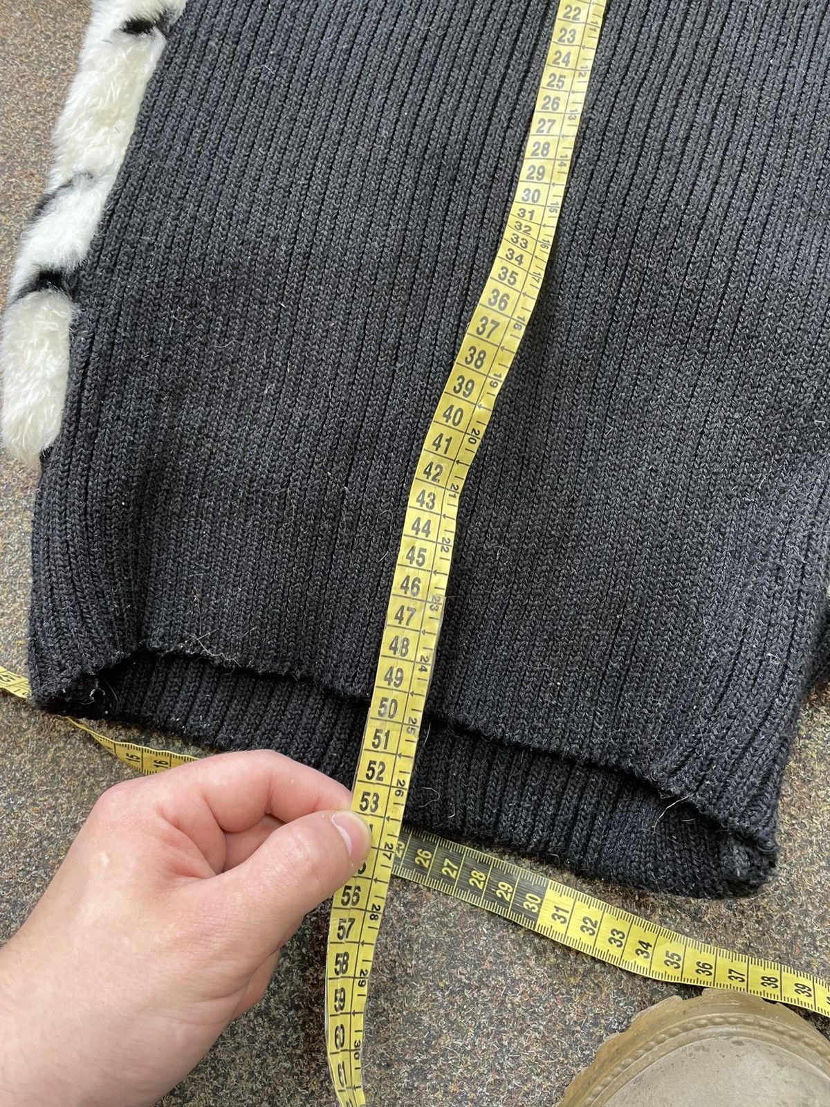 20471120 Vintage Y2K Furry Jacket Mohair Punk Opium BALENCIAGA Style Size M / US 6-8 / IT 42-44 - 8 Thumbnail