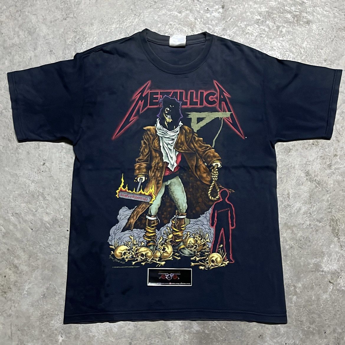 Metallica Metallica 1994 pushead unforgiven Size US M / EU 48-50 / 2 - 1 Thumbnail
