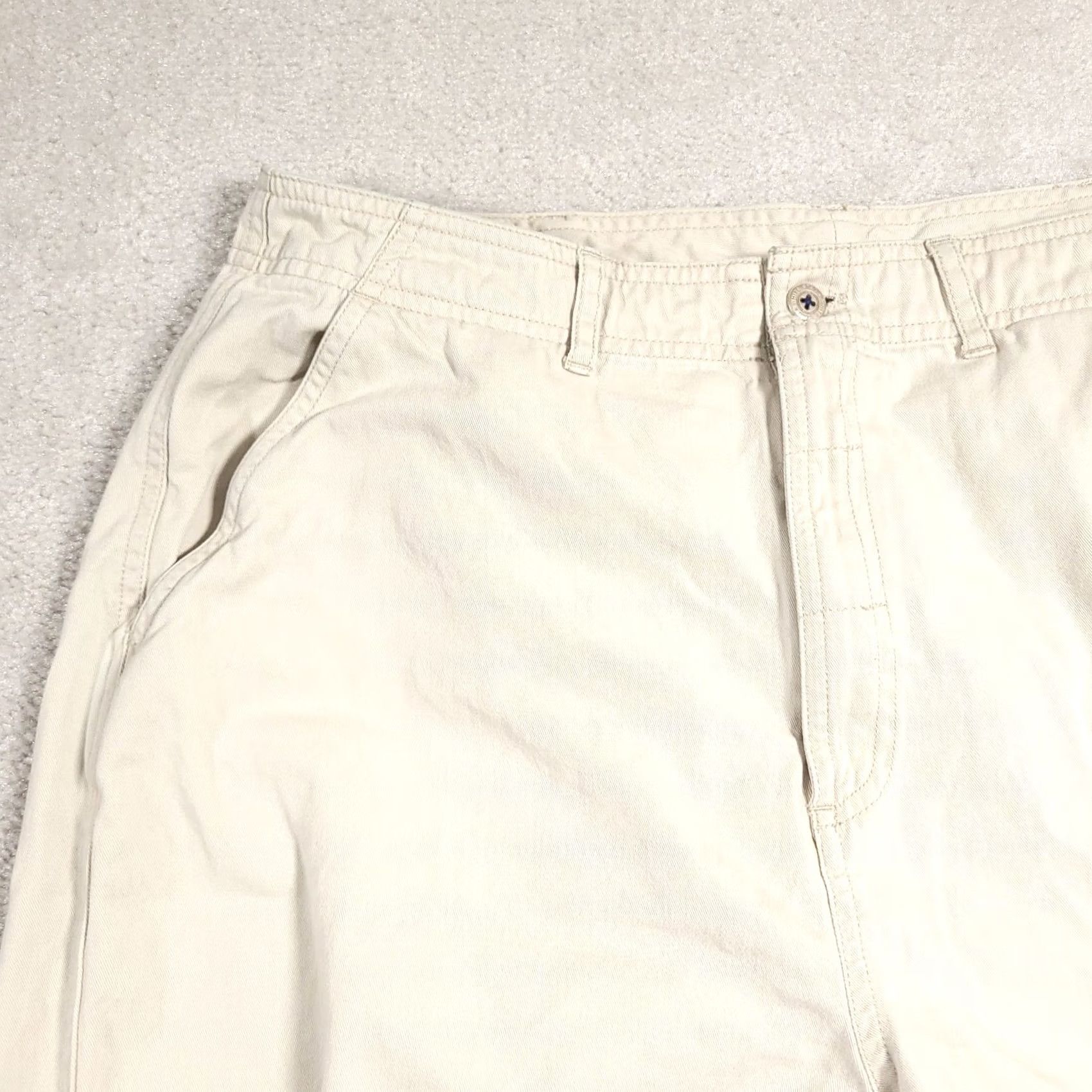 Vintage VINTAGE White Stag Cargi Pants Womens 16 Khaki High Rise Casual Outdoor Workwear Size 38" / US 16 / IT 52 - 5 Thumbnail