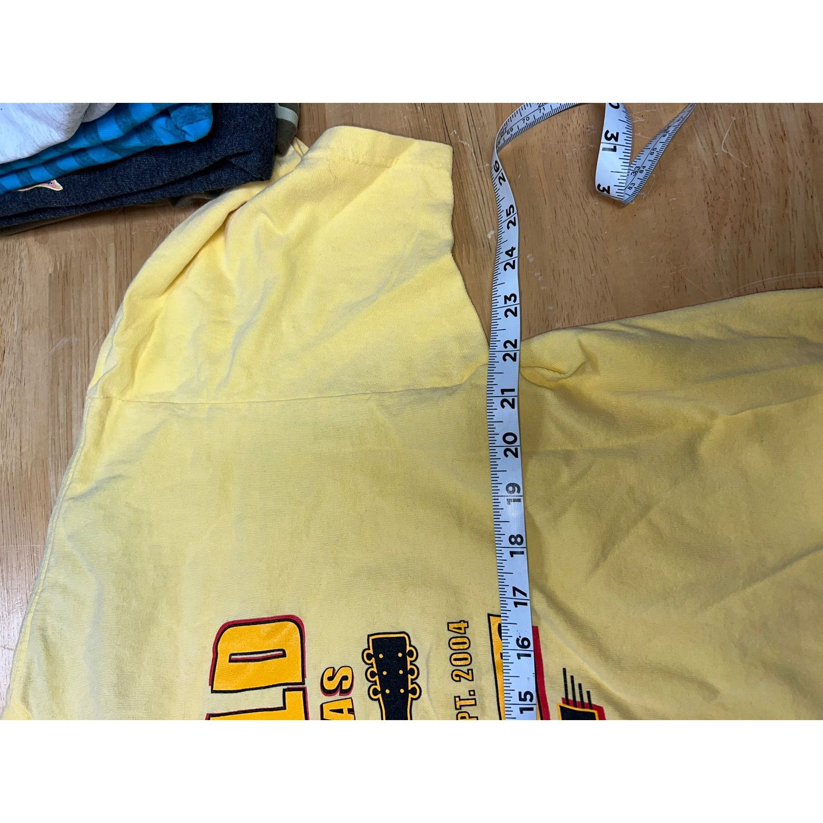 Anvil Vintage Flatpicking Shirt National Winfield Kansas Yellow L Size US L / EU 52-54 / 3 - 9 Thumbnail
