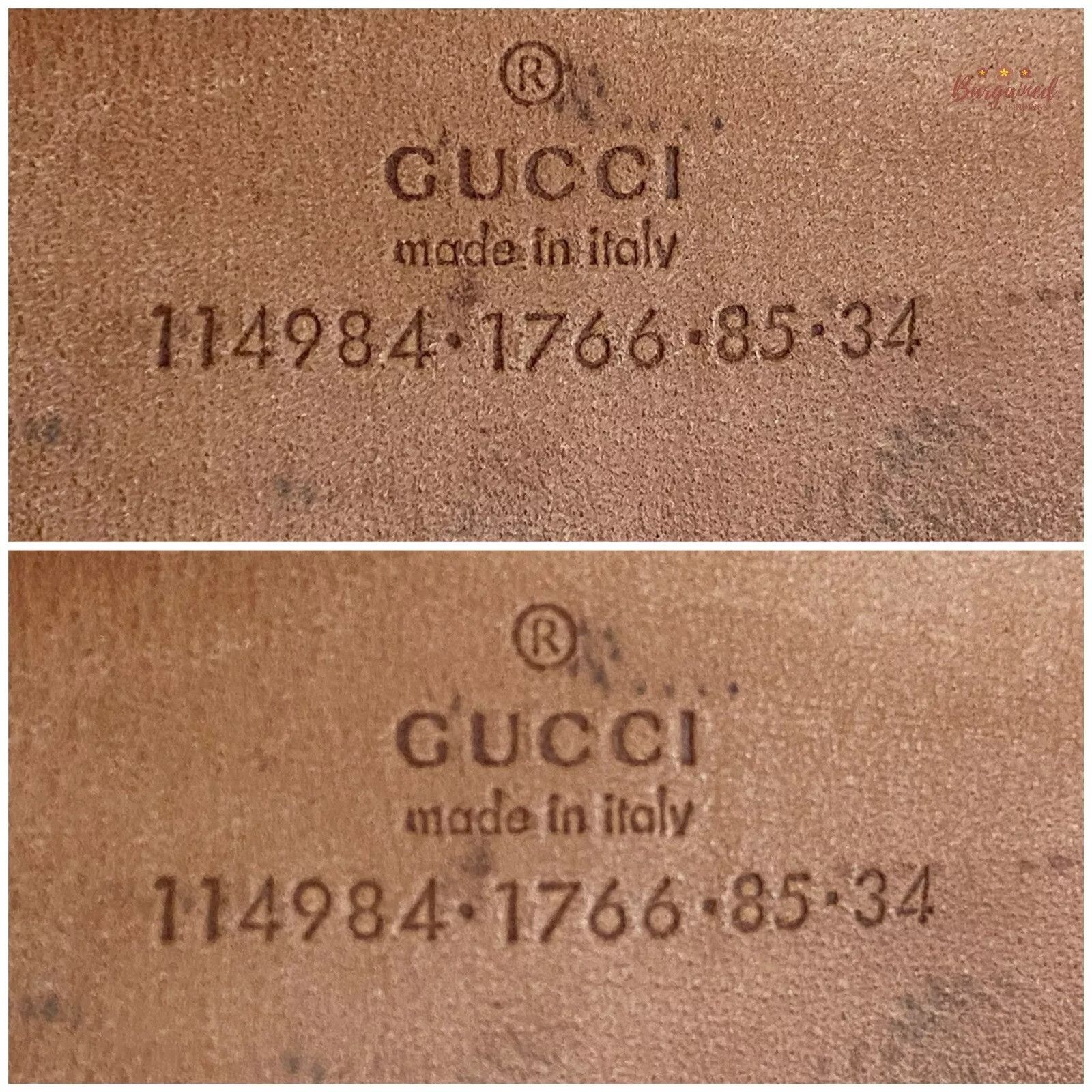 Gucci Gucci Web Canvas Leather Silver Interlocking G Buckle Belt Size 30 - 8 Thumbnail