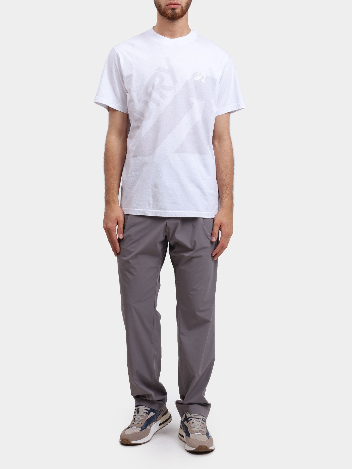 AUTRY o1y0526 Logo T-Shirt in White Size US S / EU 44-46 / 1 - 1 Thumbnail