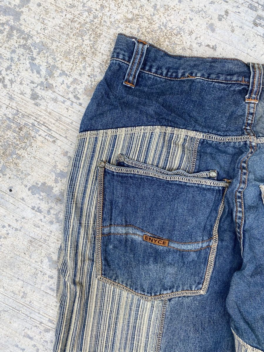 Enyce ENYCE patchwork carpenter baggy jeans Size US 32 / EU 48 - 8 Thumbnail