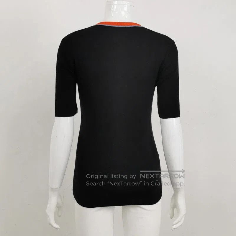 Louis Vuitton Louis Vuitton Colorblock Knit Short Sleeve Top. Size US L / EU 52-54 / 3 - 2 Thumbnail
