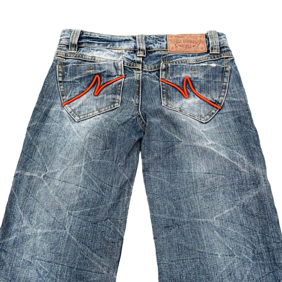 Hysteric Glamour 🇯🇵 SKY BOMBER WASHED FLARE DENIM PANTS Size 28" / US 6 / IT 42 - 8 Thumbnail