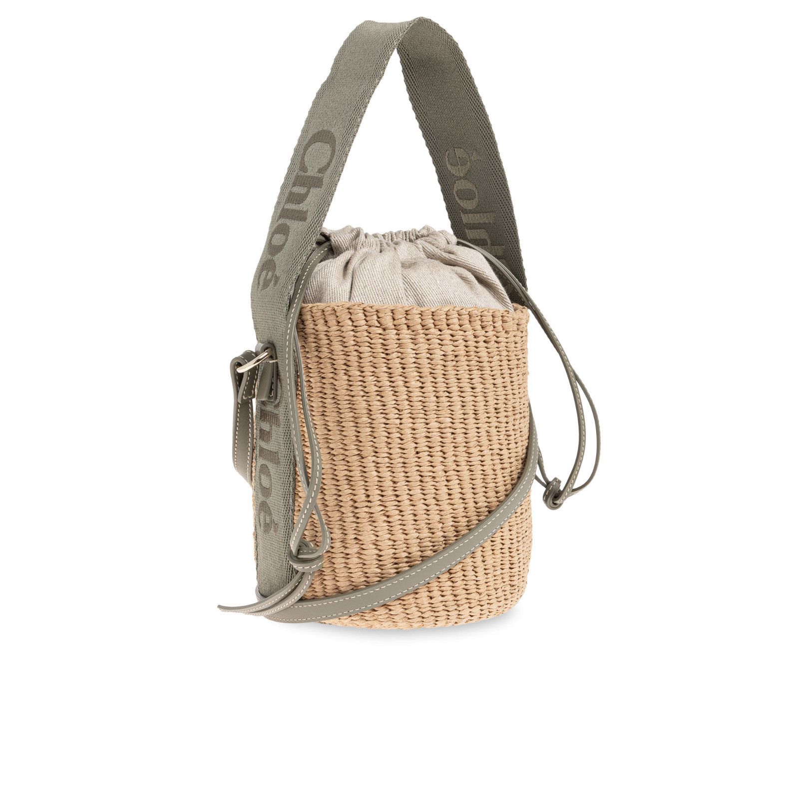 Chloe Chloe Small Green Basket Handbag New & Authentic Size ONE SIZE - 3 Thumbnail