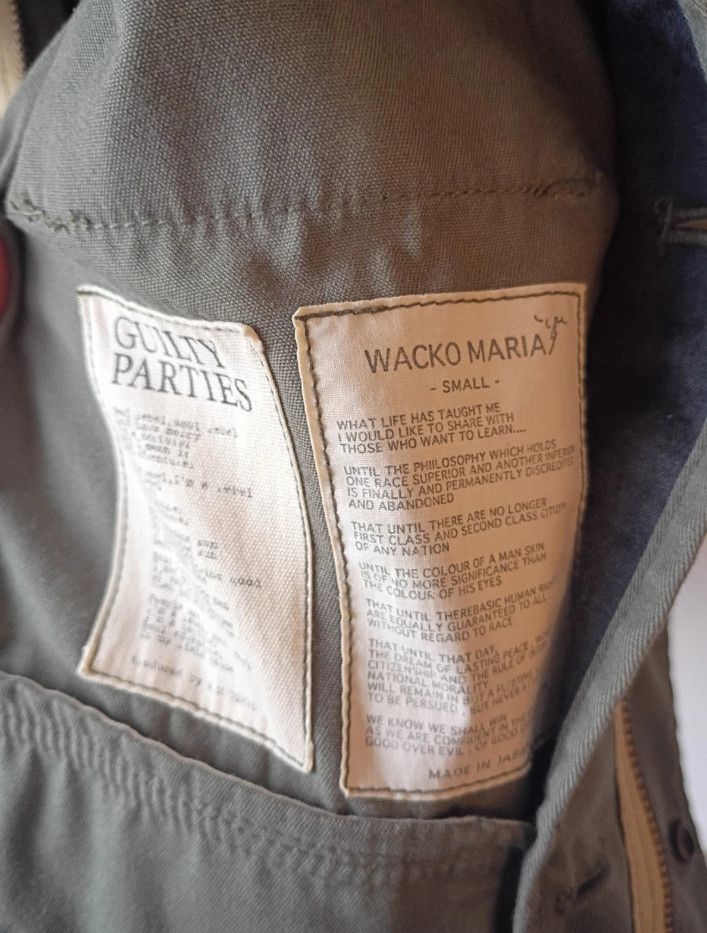 Wacko Maria Military Field Jacket Saint Size US S / EU 44-46 / 1 - 2 Thumbnail
