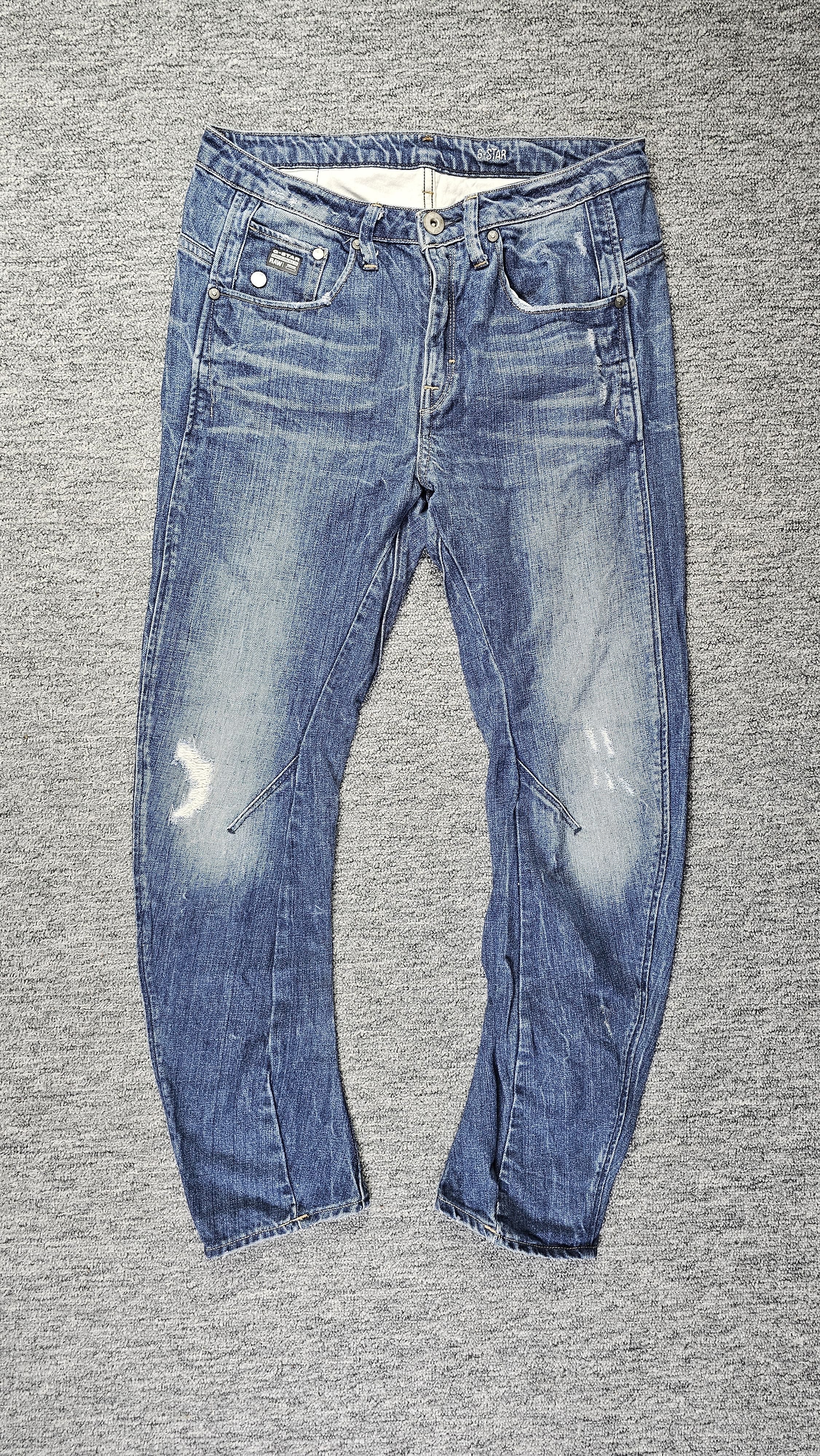 G-Star G-Star Raw Arc 3D Tapered Cotton Denim Jeans Womens W26 L32 Size 26" / US 2 / IT 38 - 1 Thumbnail
