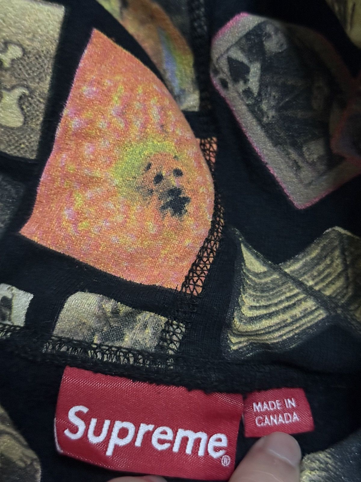 Supreme Supreme drills black hood hoodie sweatshirt Size US S / EU 44-46 / 1 - 3 Thumbnail