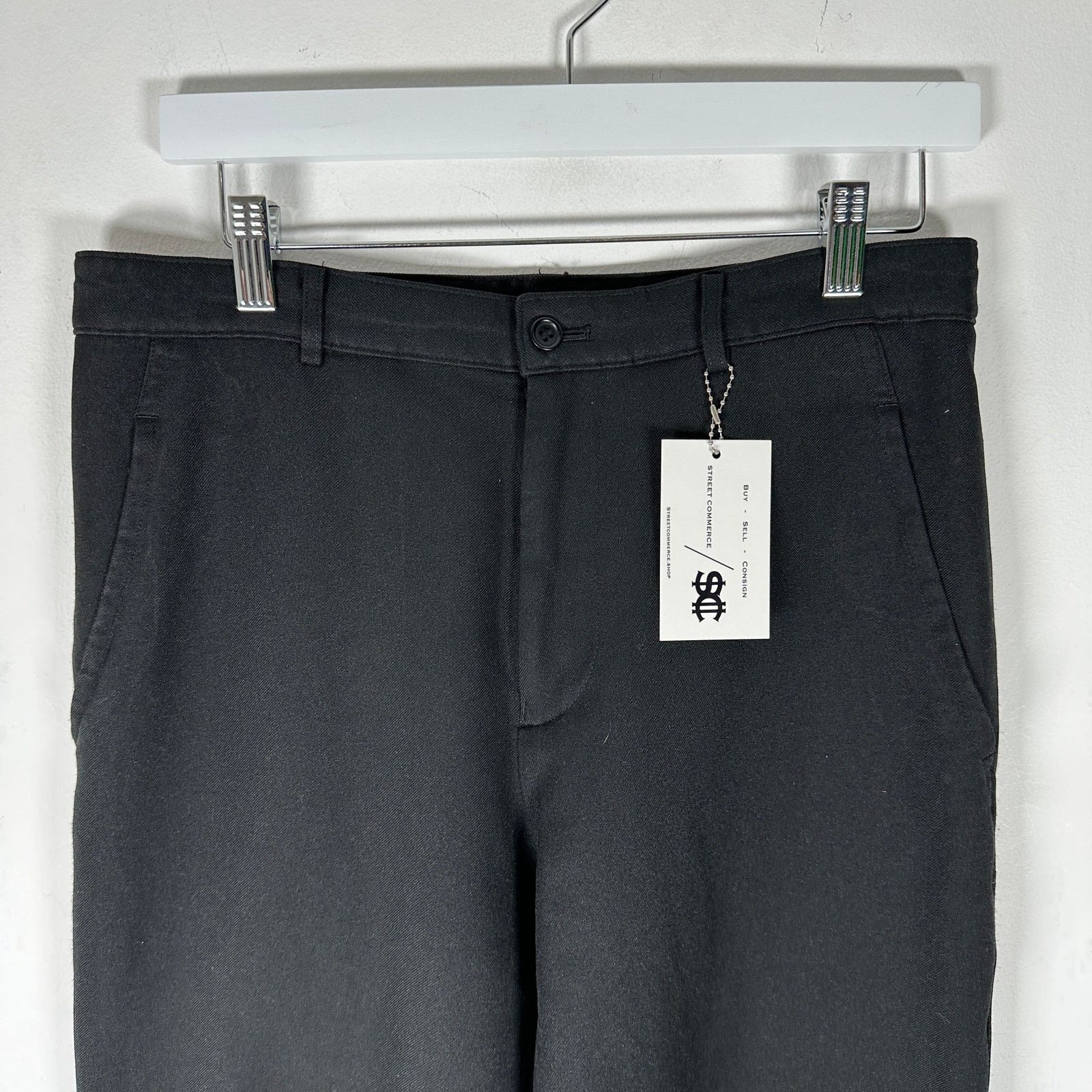 CDG by Comme des Garcons CDG Black Back Zipper Pants Size S Size US 30 / EU 46 - 3 Thumbnail