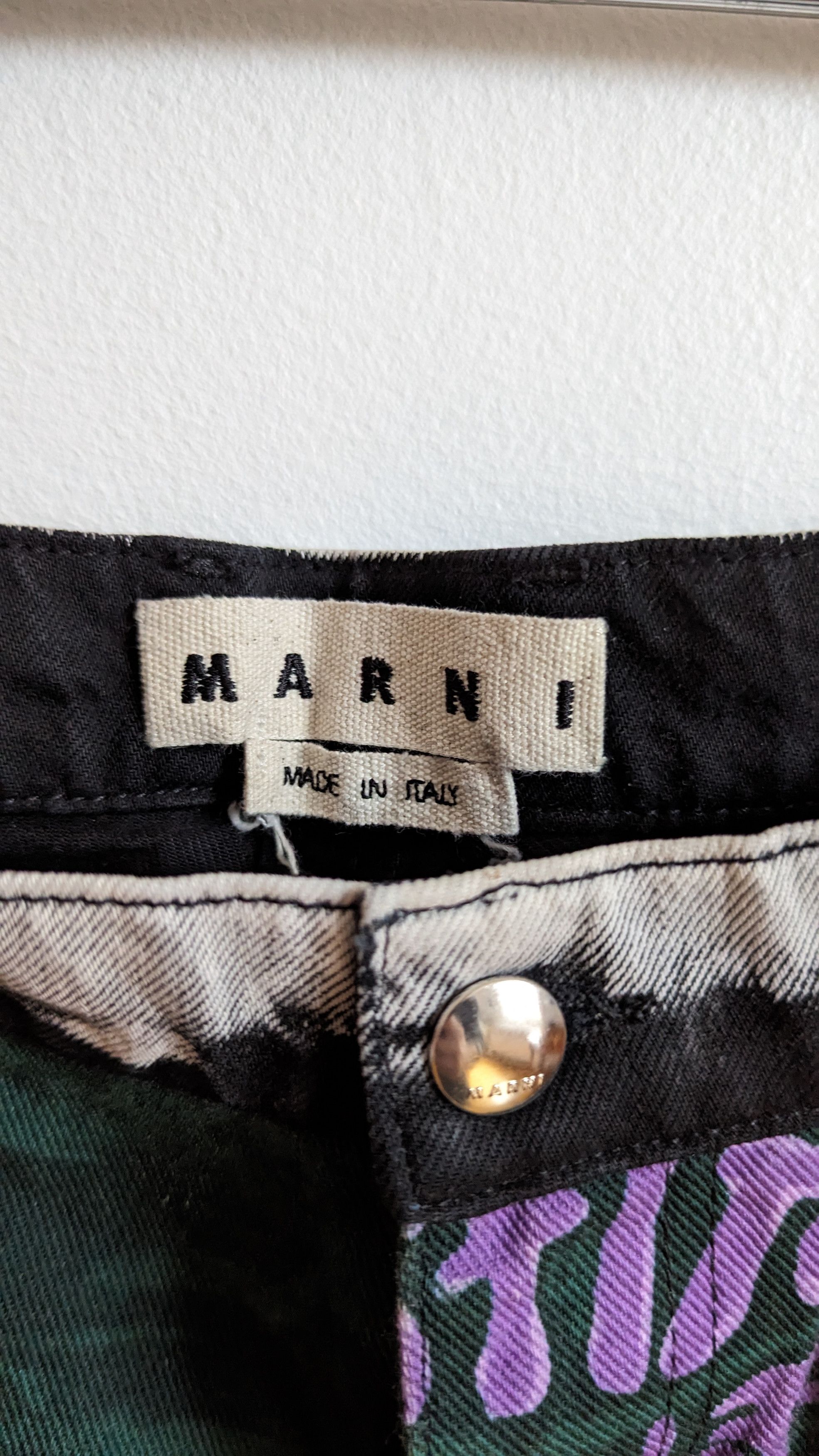 Marni Paint Like Denim Pants Size US 30 / EU 46 - 4 Thumbnail