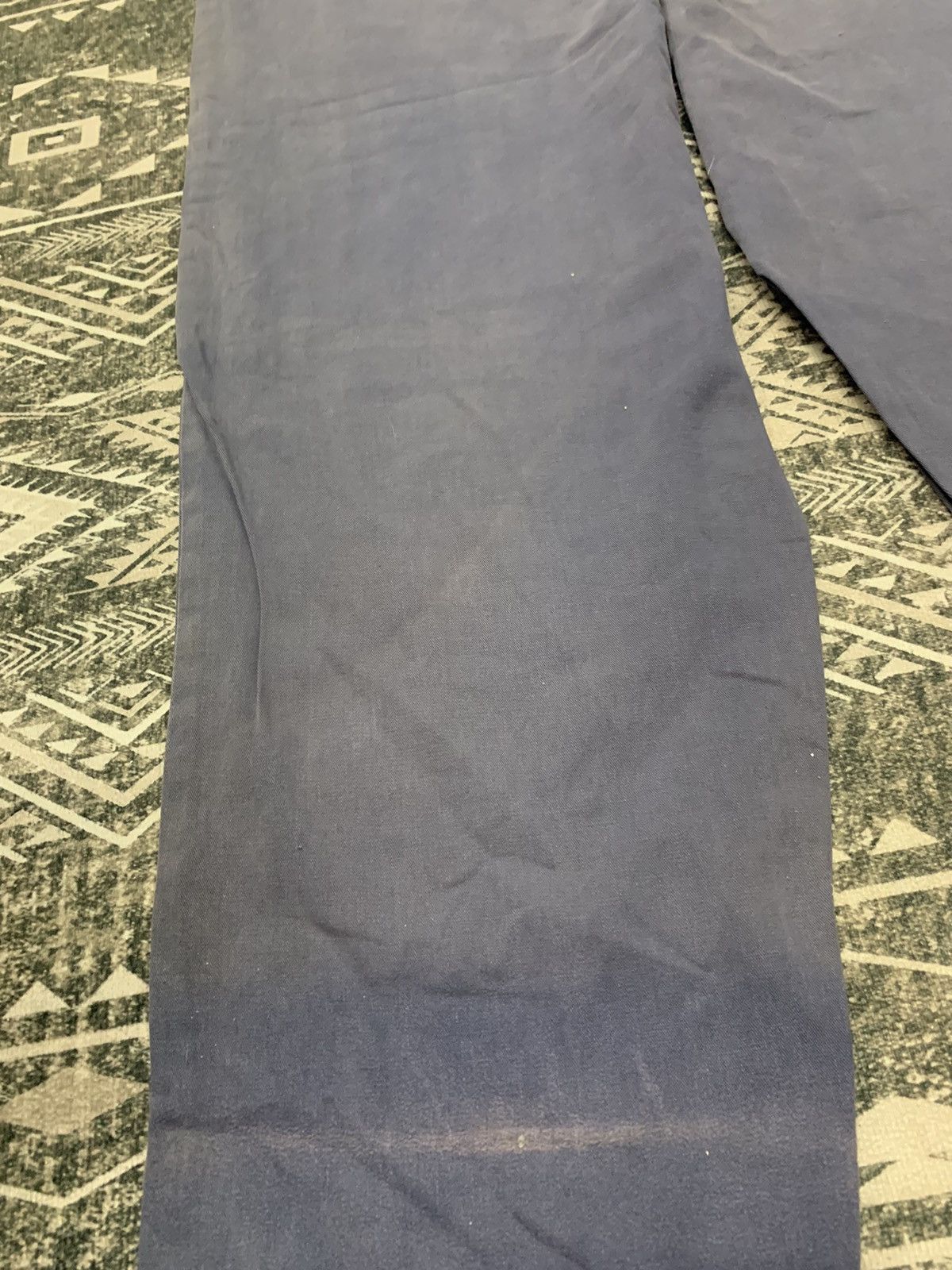 Yohji Yamamoto 🔥DOUBLE KNEE🔥YS FOR MEN RARE FADED PANT Size US 35 - 15 Thumbnail
