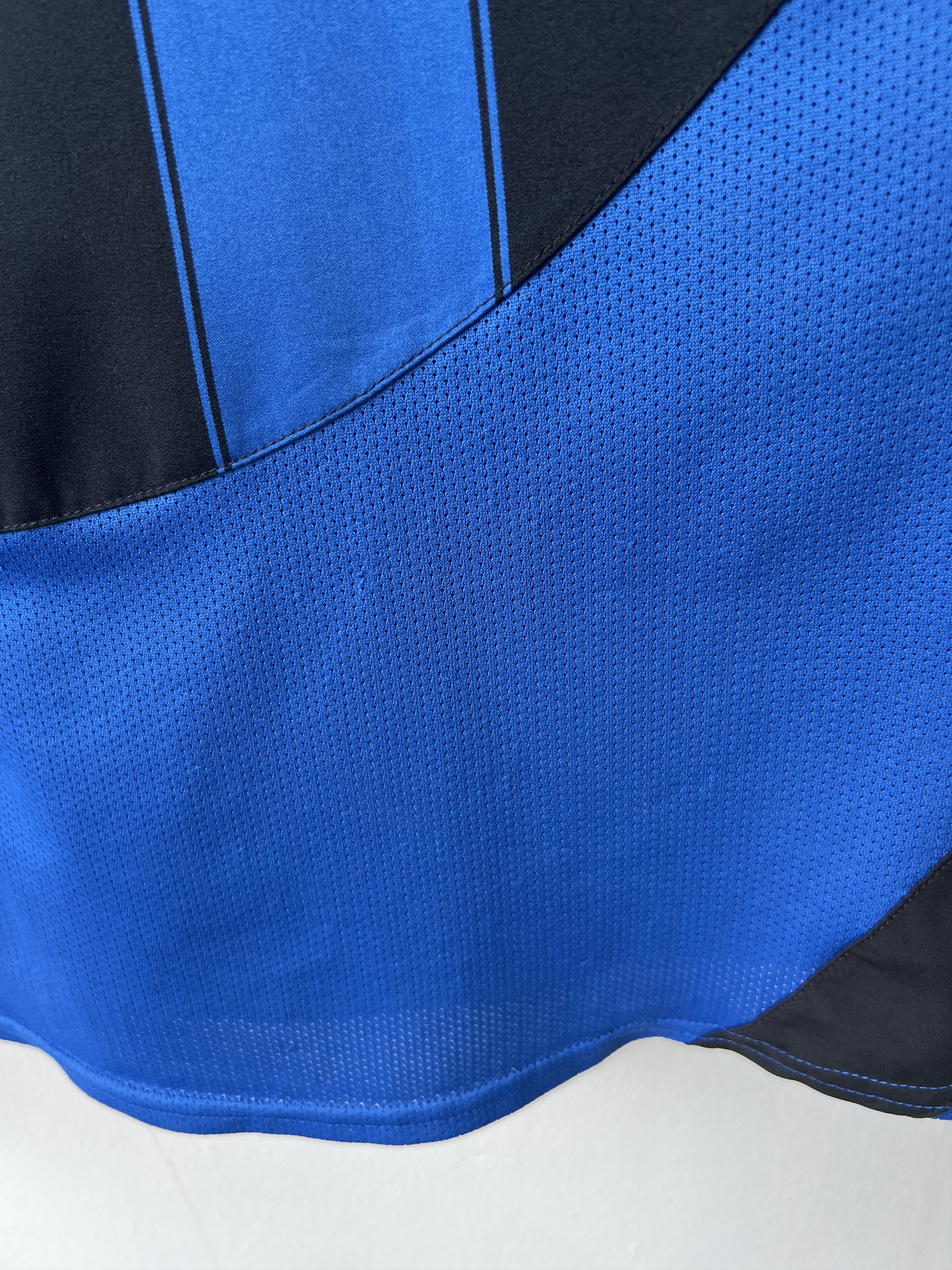 Nike (XL) Inter Milan 2003-04 Home Kit Adriano #10 Size US XL / EU 56 / 4 - 8 Thumbnail