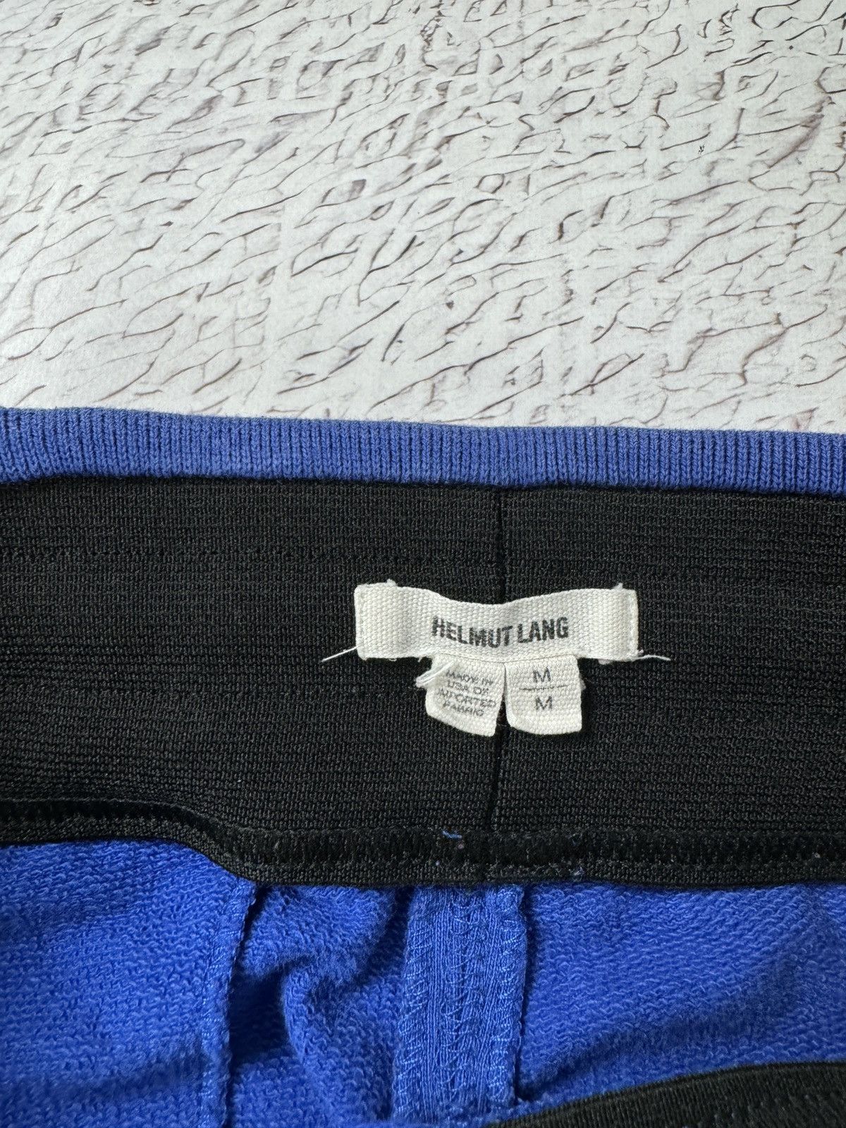 Helmut Lang HELMUT LANG Cargo Sweat Shorts Mens Size M Blue Drawstrings Size US 32 / EU 48 - 7 Thumbnail