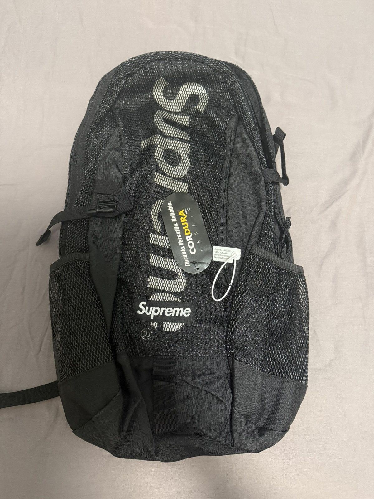Supreme Supreme Canvas Backpack Black SS22 20L | Grailed