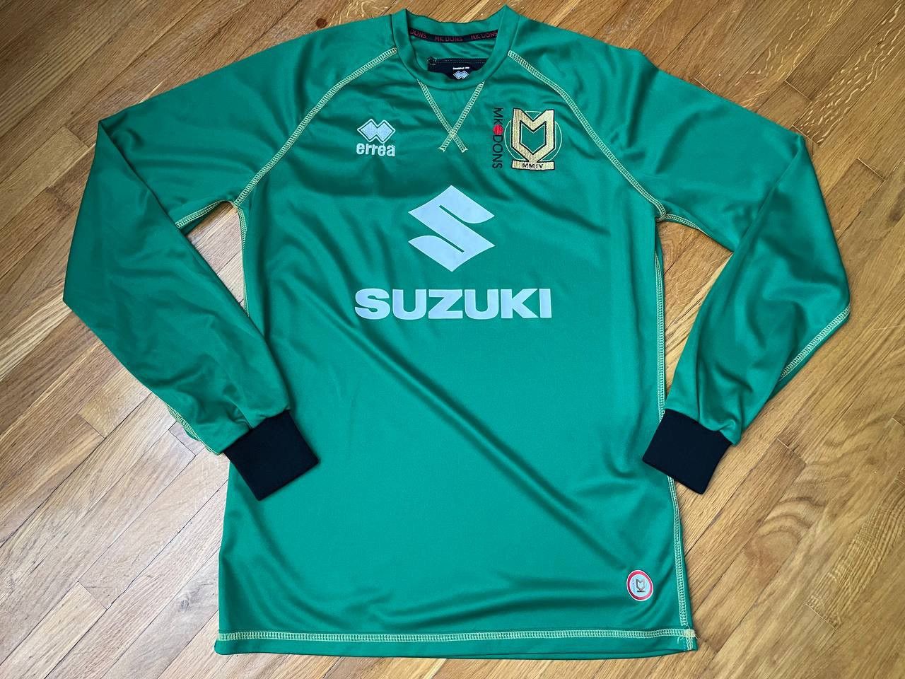 Errea Errea MK Dons goalkeeper 2016-2017 tee Size US L / EU 52-54 / 3 - 1 Thumbnail
