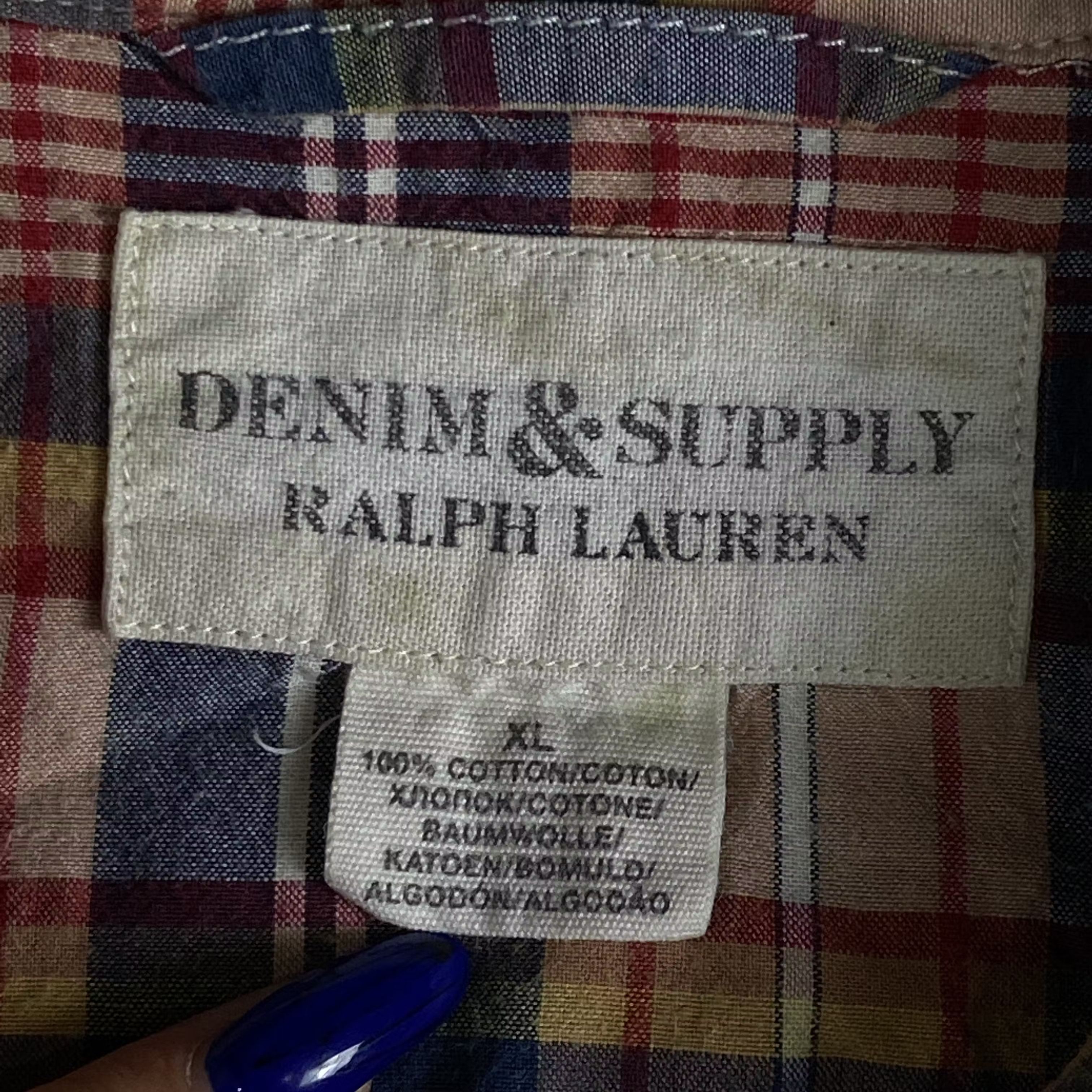 Denim & Supply Ralph Lauren × Polo Ralph Lauren × Vintage Men’s Shirt Denim Supply Ralph Lauren Vintage Size XL Size US XL / EU 56 / 4 - 4 Thumbnail