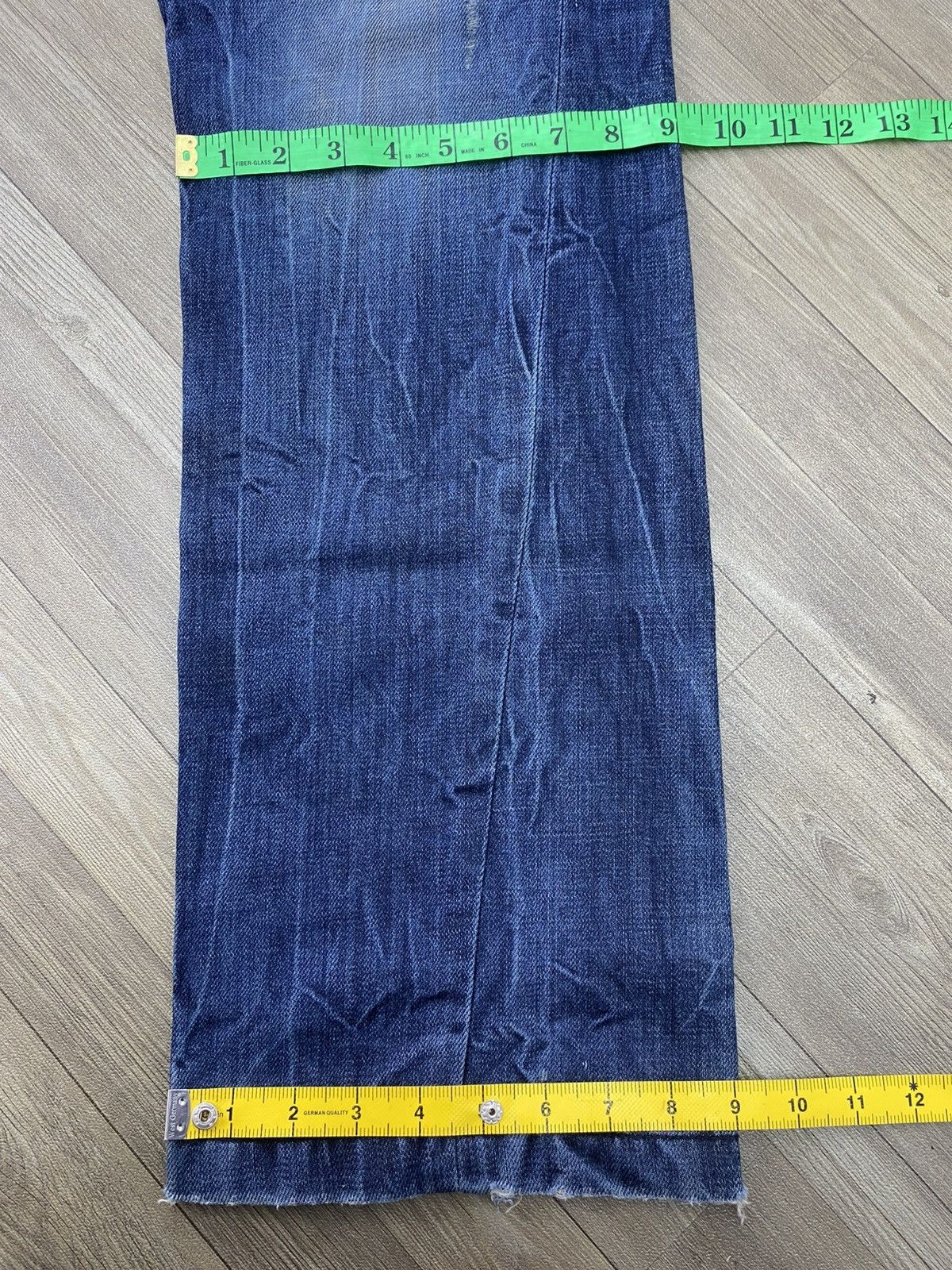 If Six Was Nine 2000s Buckaroo Distressed Faded Lgb Punk Style Baggy Jeans Size US 34 / EU 50 - 19 Thumbnail