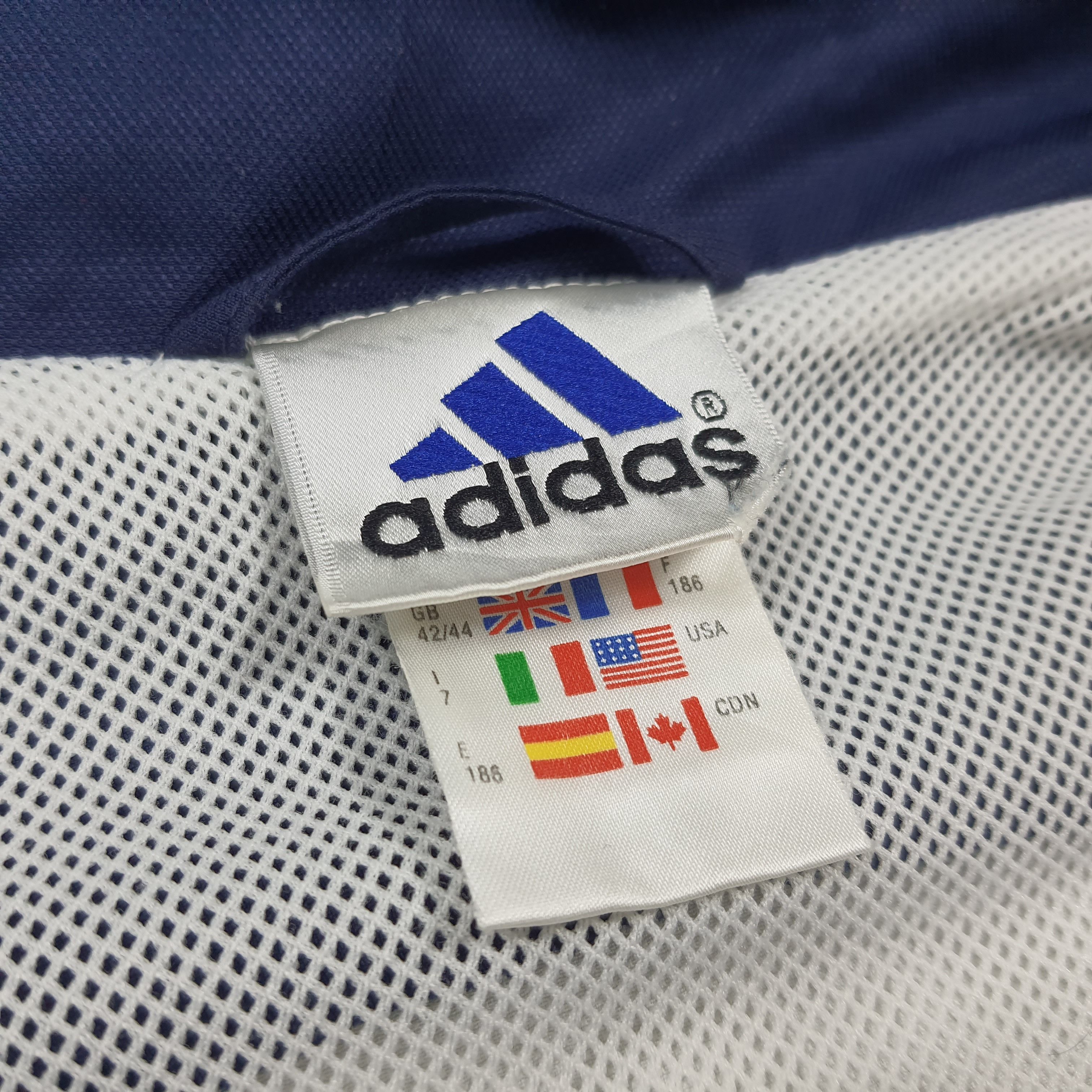 Adidas Vintage 2002 Argentina AFA Adidas Training Jacket C306N3 Size US XL / EU 56 / 4 - 8 Thumbnail