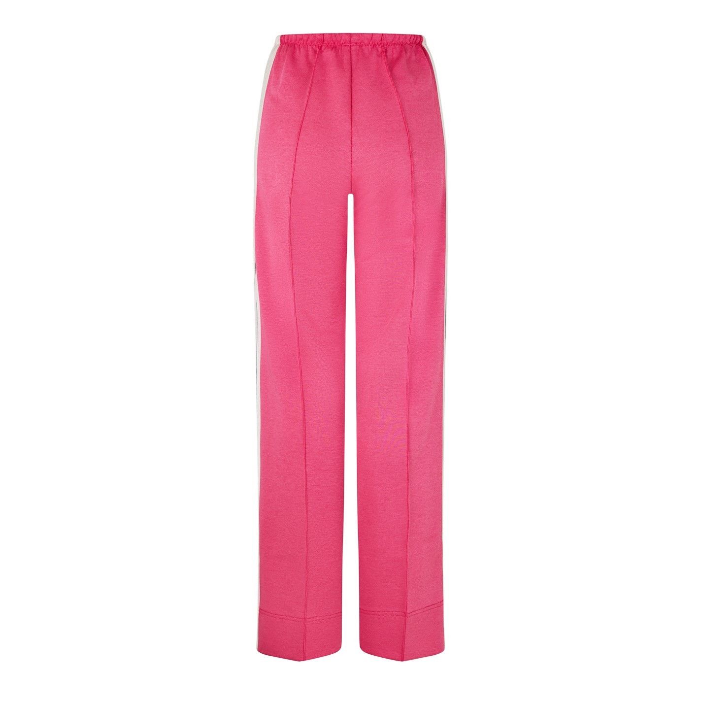 Palm Angels o1g2r1mq0325 Straight Tracksuit Pant in Pink & White Size 25" / US 0 / IT 36 - 2 Thumbnail