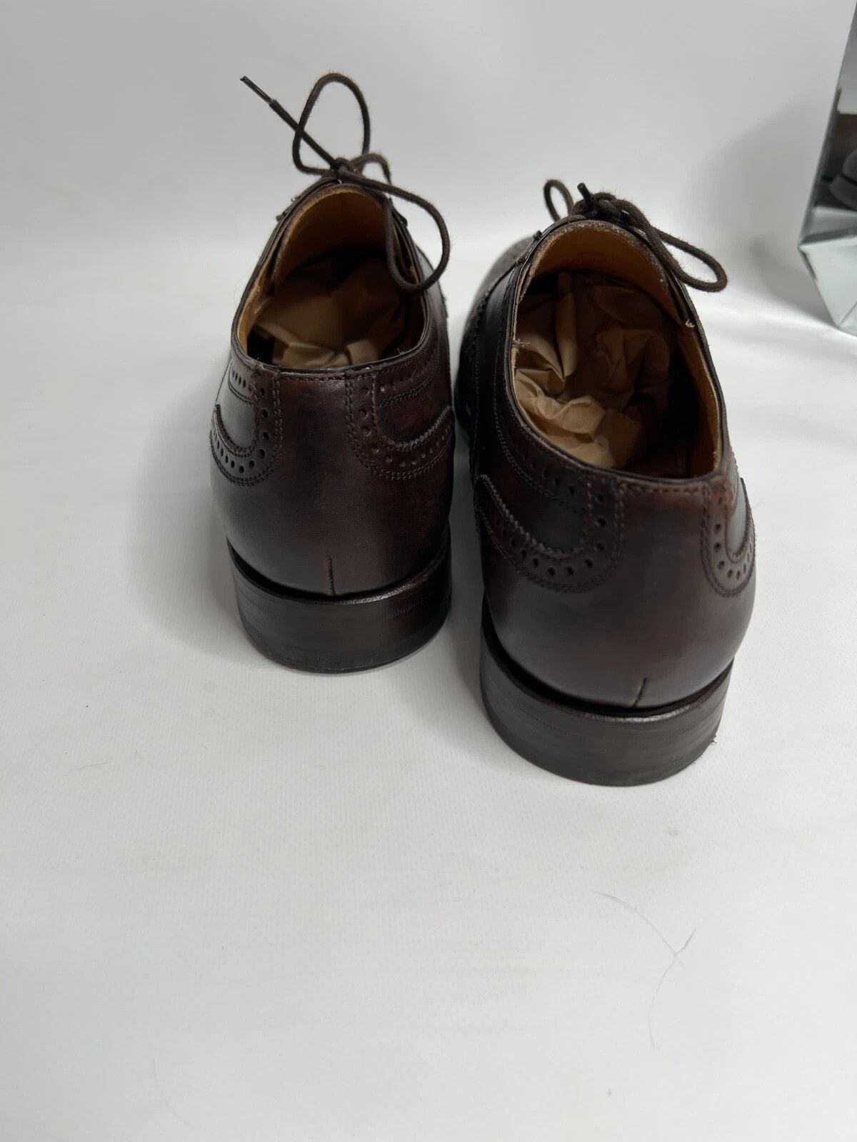 Berwick 1707 Berwick 1707 Chocolate Brown Leather Brogues Shoes 11 US Size US 11 / EU 44 - 7 Thumbnail