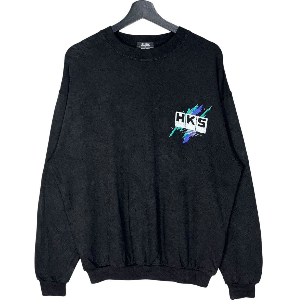 Vintage Vintage HKS Sweatshirt Size US M / EU 48-50 / 2 - 2 Thumbnail