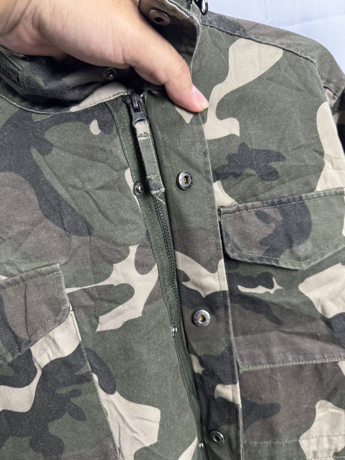 If Six Was Nine × Japanese Brand JAPANESE MULTI POCKET CAMO FULL GLOW JACKET Size US L / EU 52-54 / 3 - 7 Thumbnail