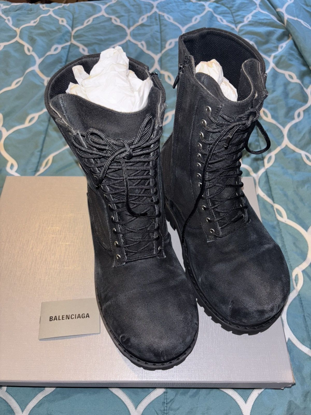 BALENCIAGA STOMPER BOOTIE canvas 41