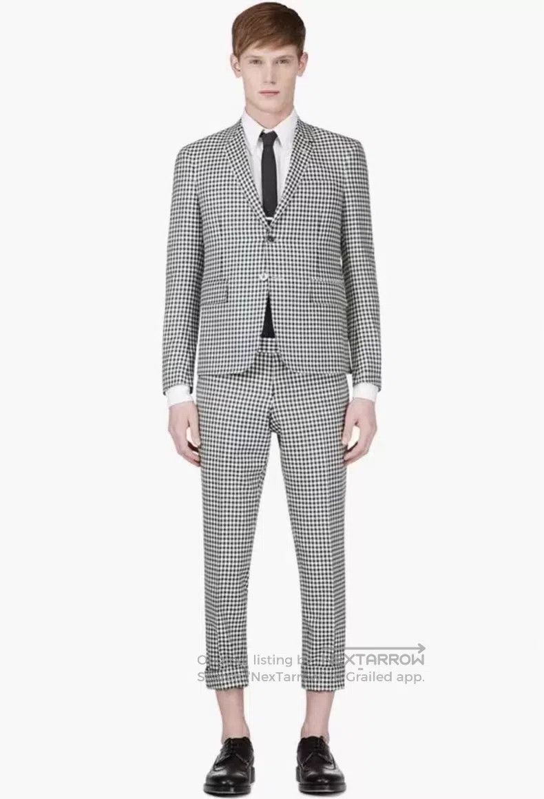 Thom Browne Thom Browne Single-Breasted Long Sleeve Suit Jacket Size US XS / EU 42 / 0 - 8 Thumbnail