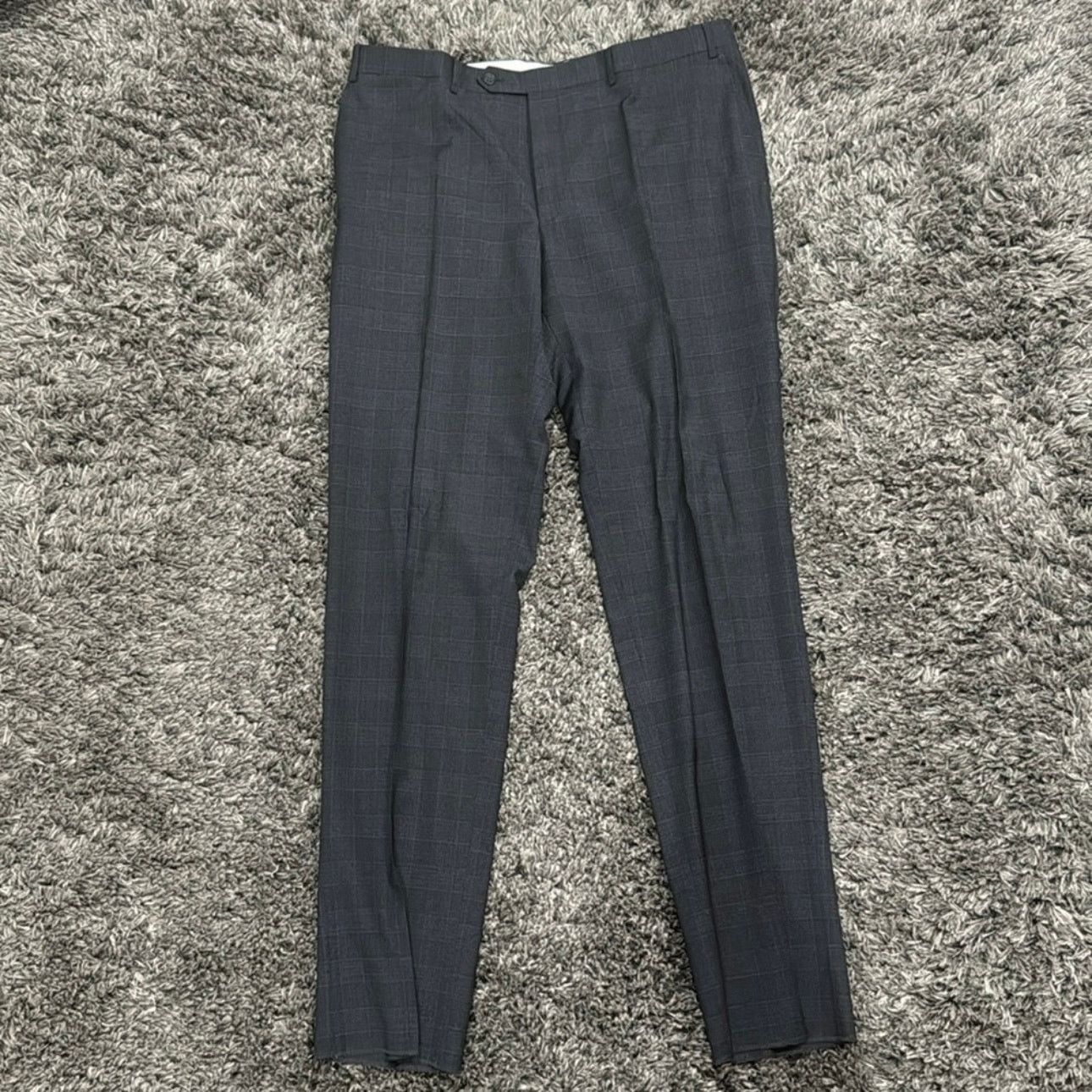 Canali Canali Sienna Plaid Stretch Wool Suit, Size 38/56 7R Size 38R - 7 Thumbnail