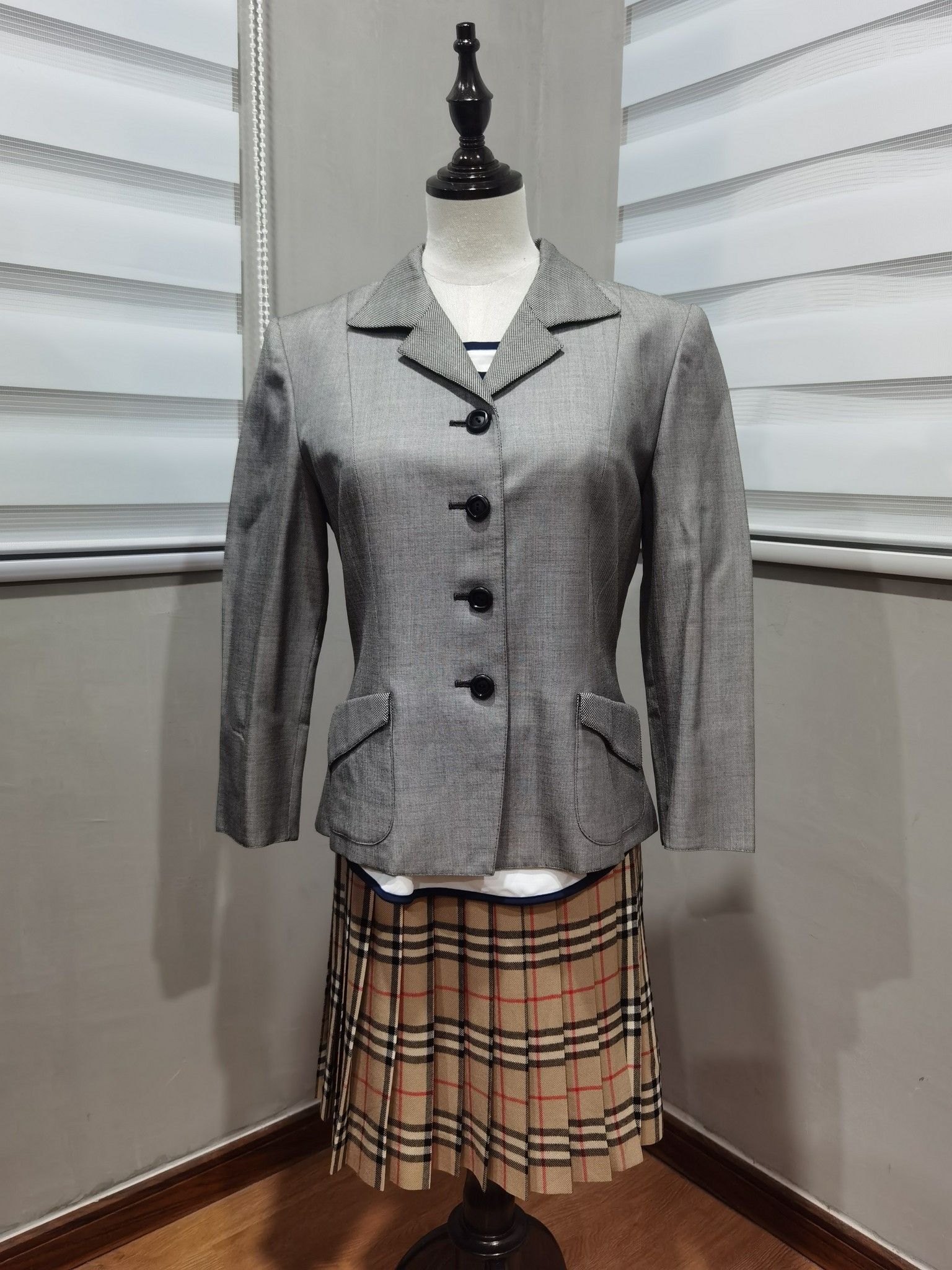 Japanese Brand miss ashida wool designer BLAZER XS 2221 Size XS / US 0-2 / IT 36-38 - 1 Thumbnail