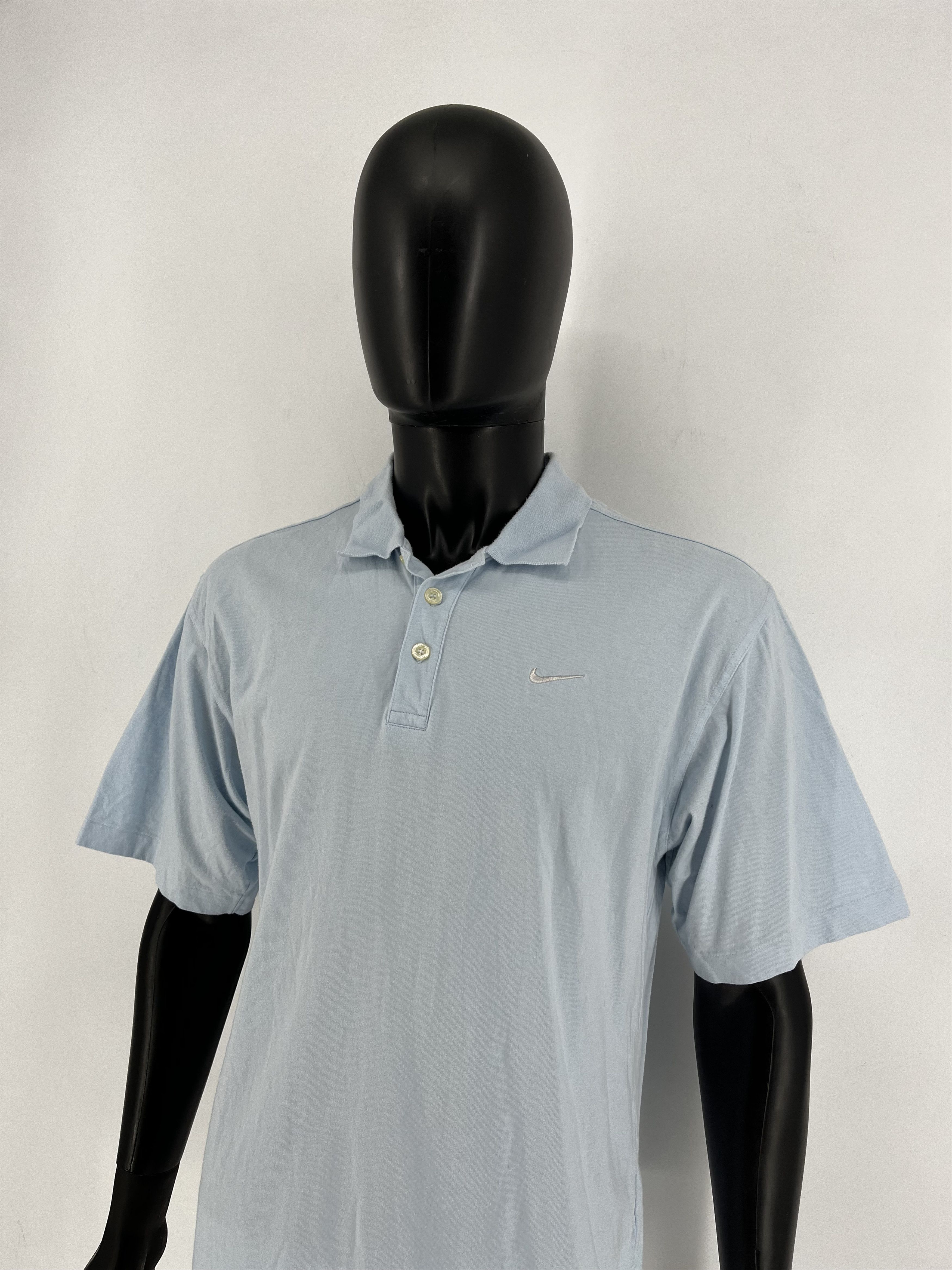 Nike Nike Men Solid Green Athletic Golf Short Sleeve Polo Shirt Size US M / EU 48-50 / 2 - 4 Thumbnail