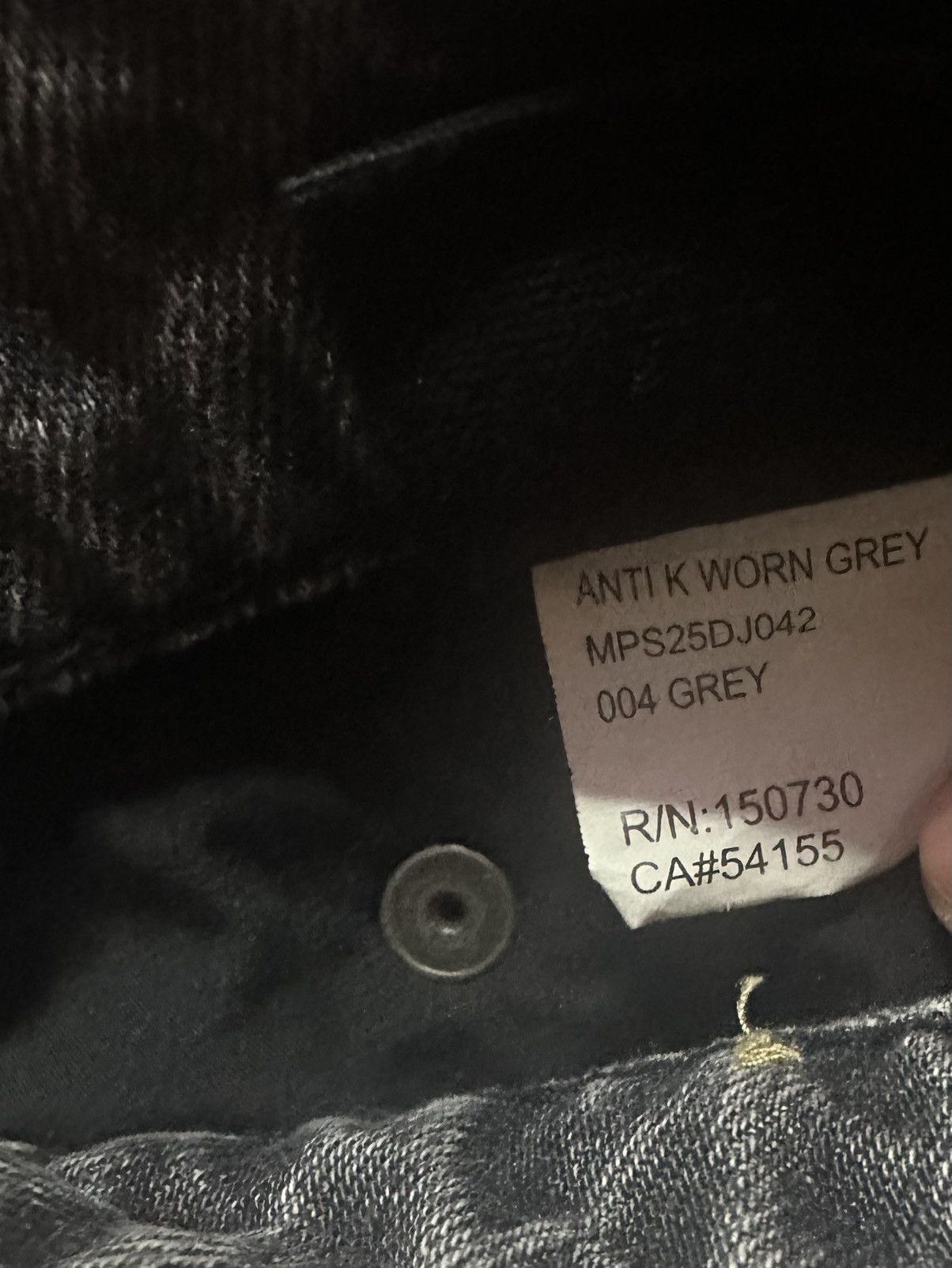 Ksubi Smoked Gray Straight Leg Ksubi Jeans Size US 33 - 5 Thumbnail