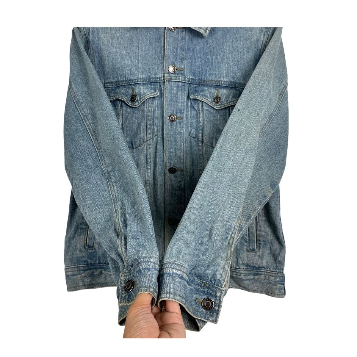 Japanese Brand × PERSON'S 💥PERSONS JEANS DENIM TRUCKER JACKET Size US M / EU 48-50 / 2 - 7 Thumbnail