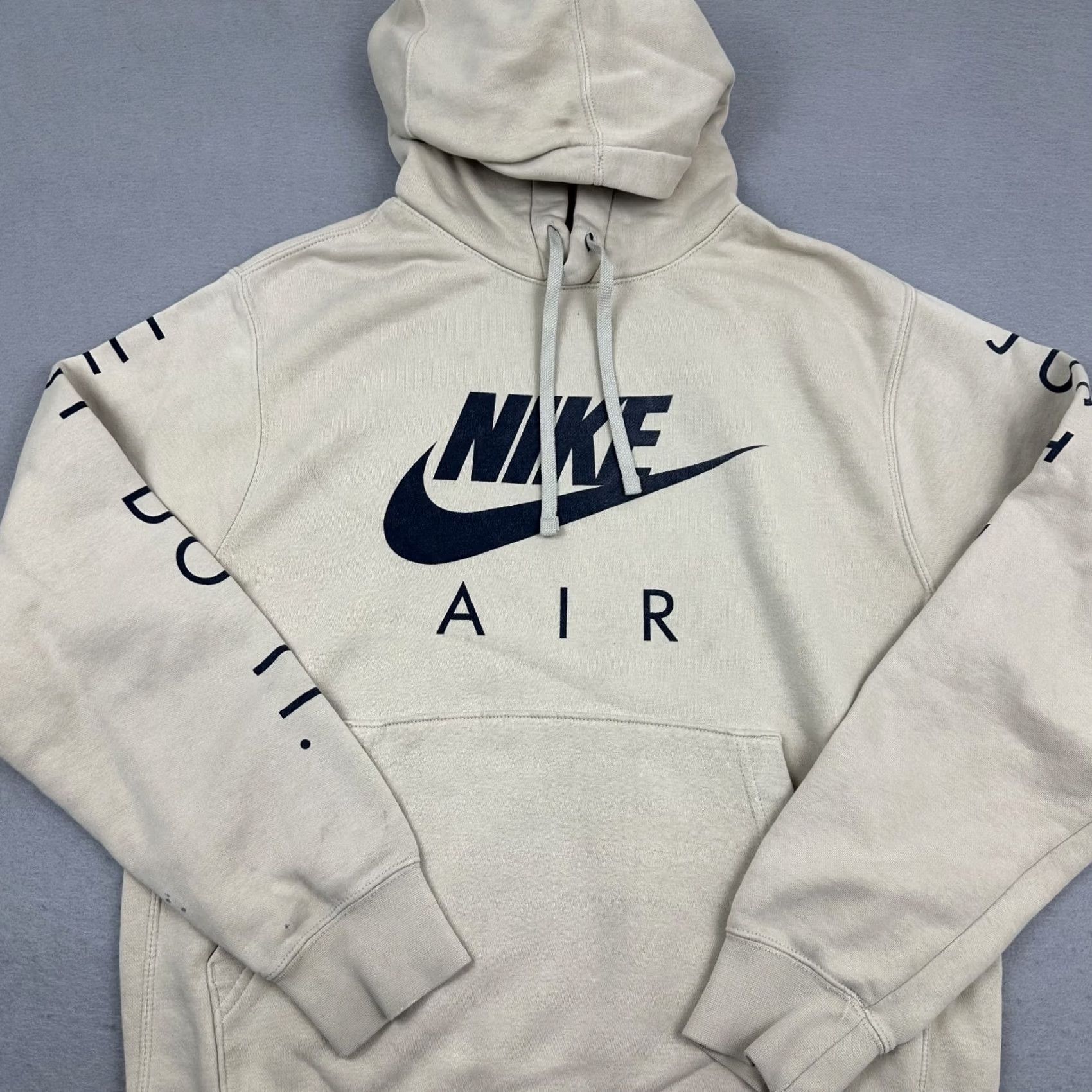 Nike Nike Hoodie Men Small Beige Solid Pullover Sweatshirt S Size US S / EU 44-46 / 1 - 2 Thumbnail