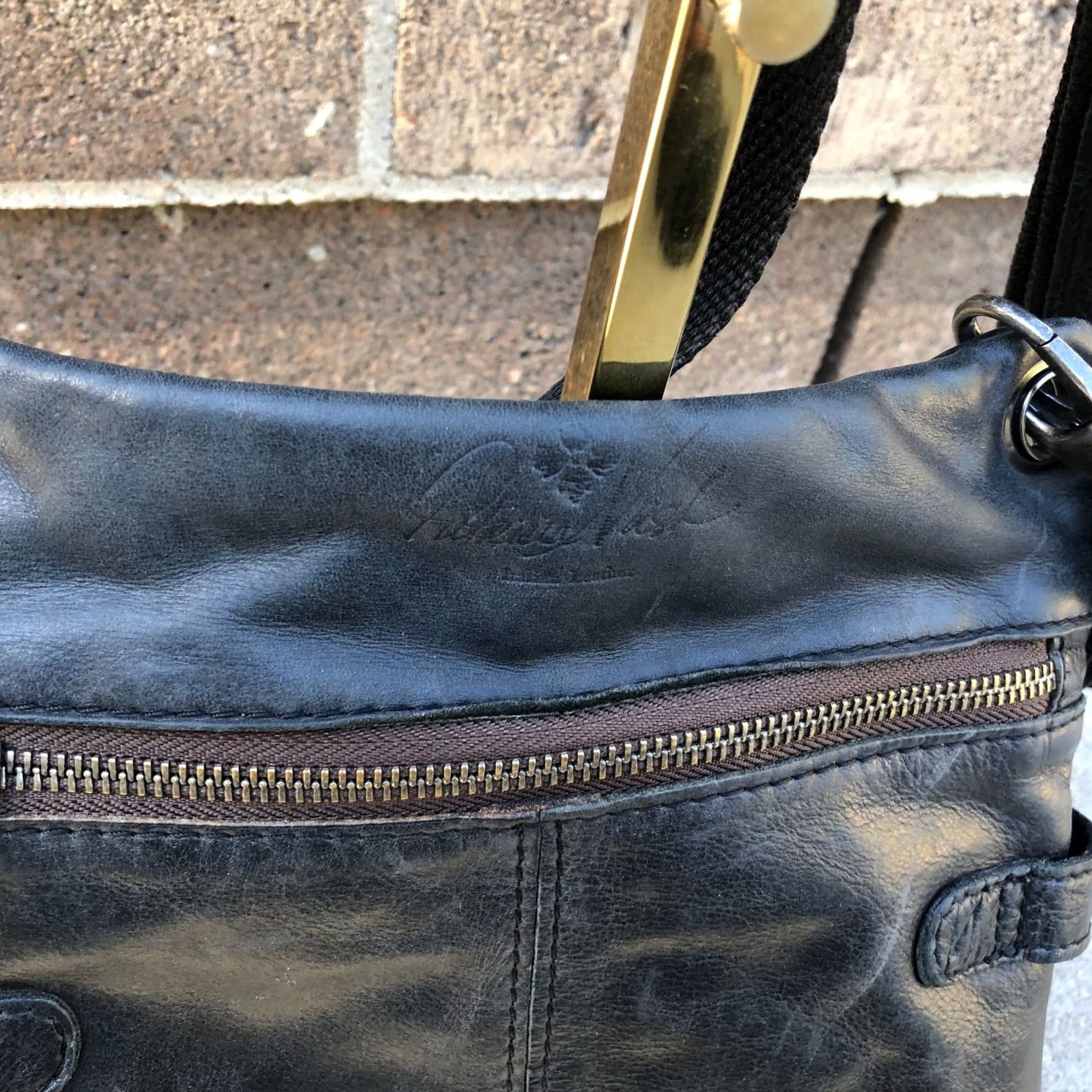 Patricia Nash PATRICIA NASH Crossbody Purse Bag Black Leather Square Women's Small 10.5" W x 9" H Strap Crossbody Designer Size ONE SIZE - 7 Thumbnail