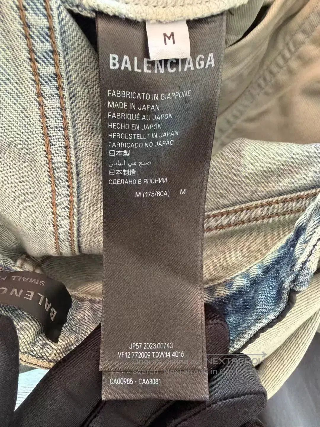 Balenciaga balenciaga distressed hem denim pants size M. Size US 28 / EU 44 - 5 Thumbnail