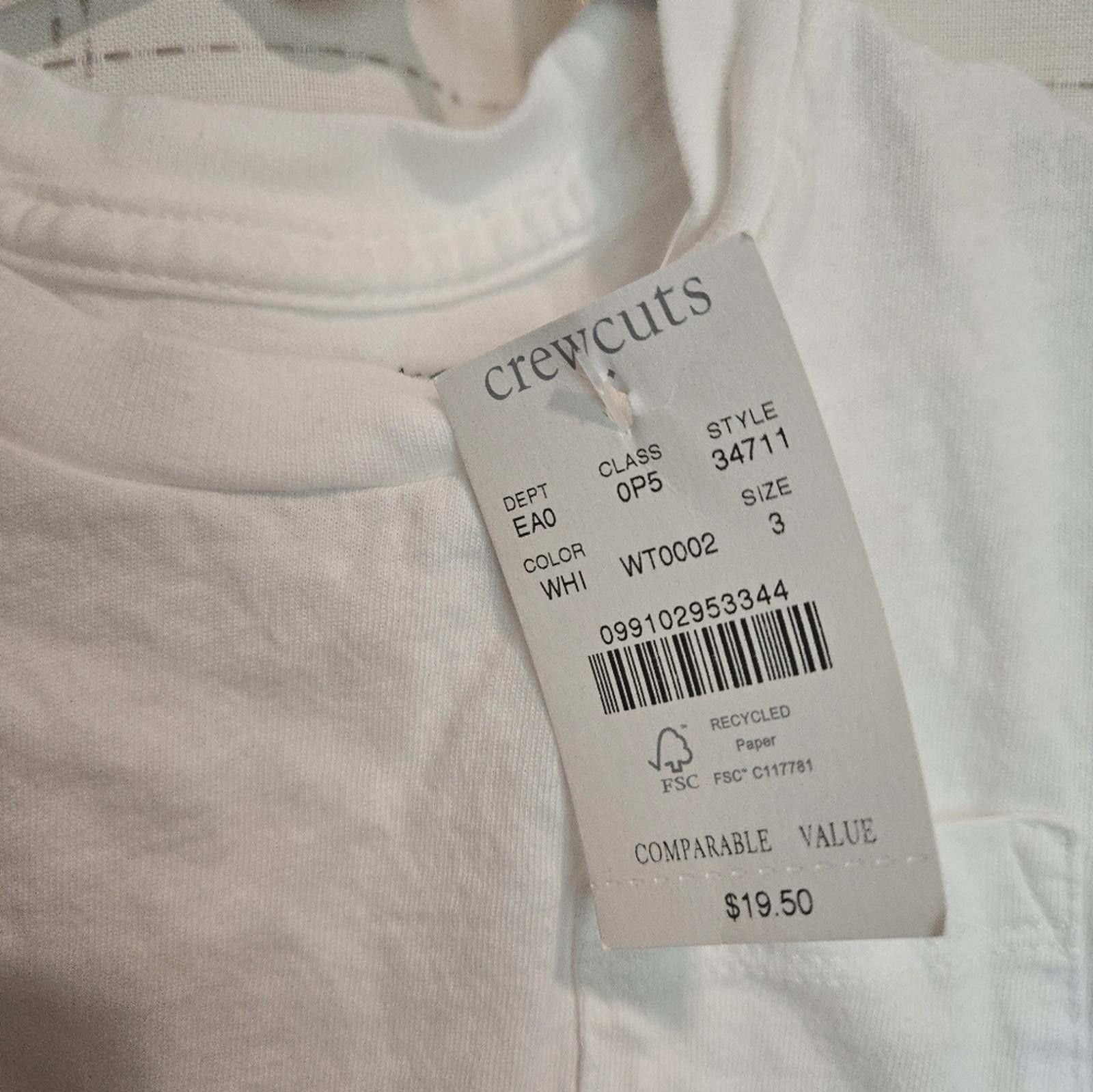 Designer Crewcuts Pocket Tee Size US XXS / EU 40 - 4 Thumbnail