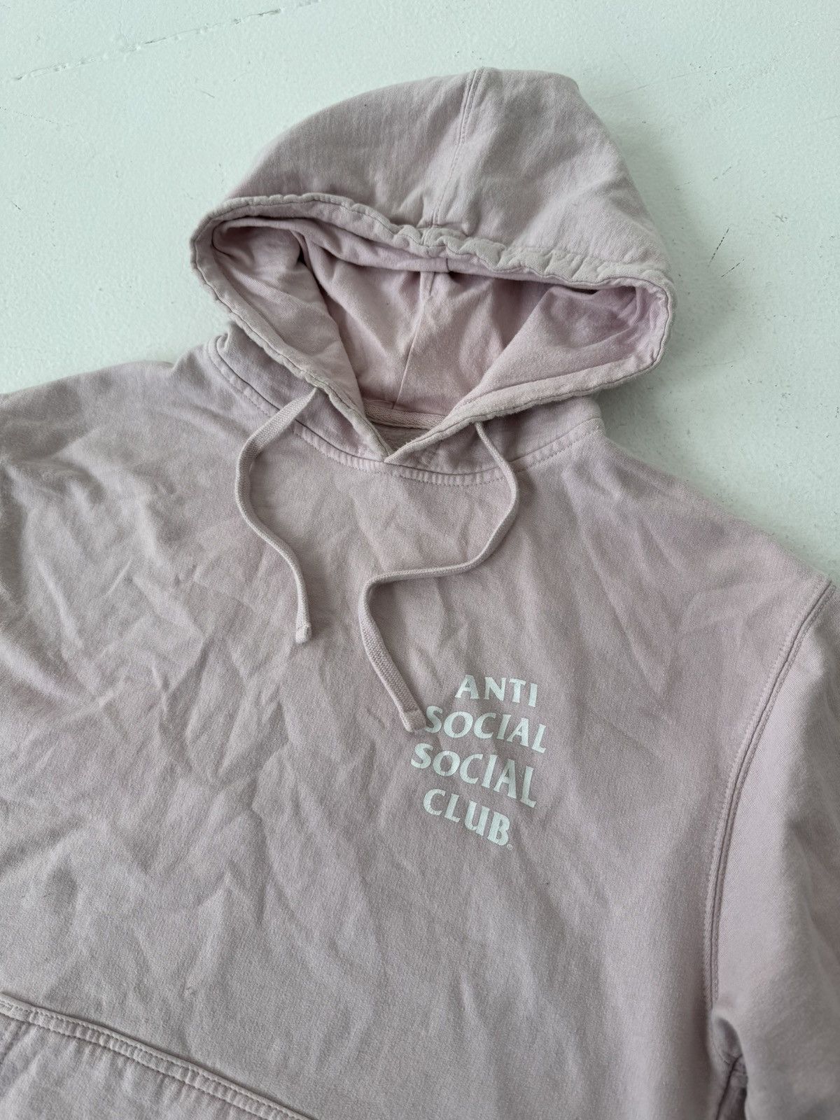 Anti Social Social Club Anti Social Social Club Pink Hoodie ASSC Big Logo Size US M / EU 48-50 / 2 - 2 Thumbnail