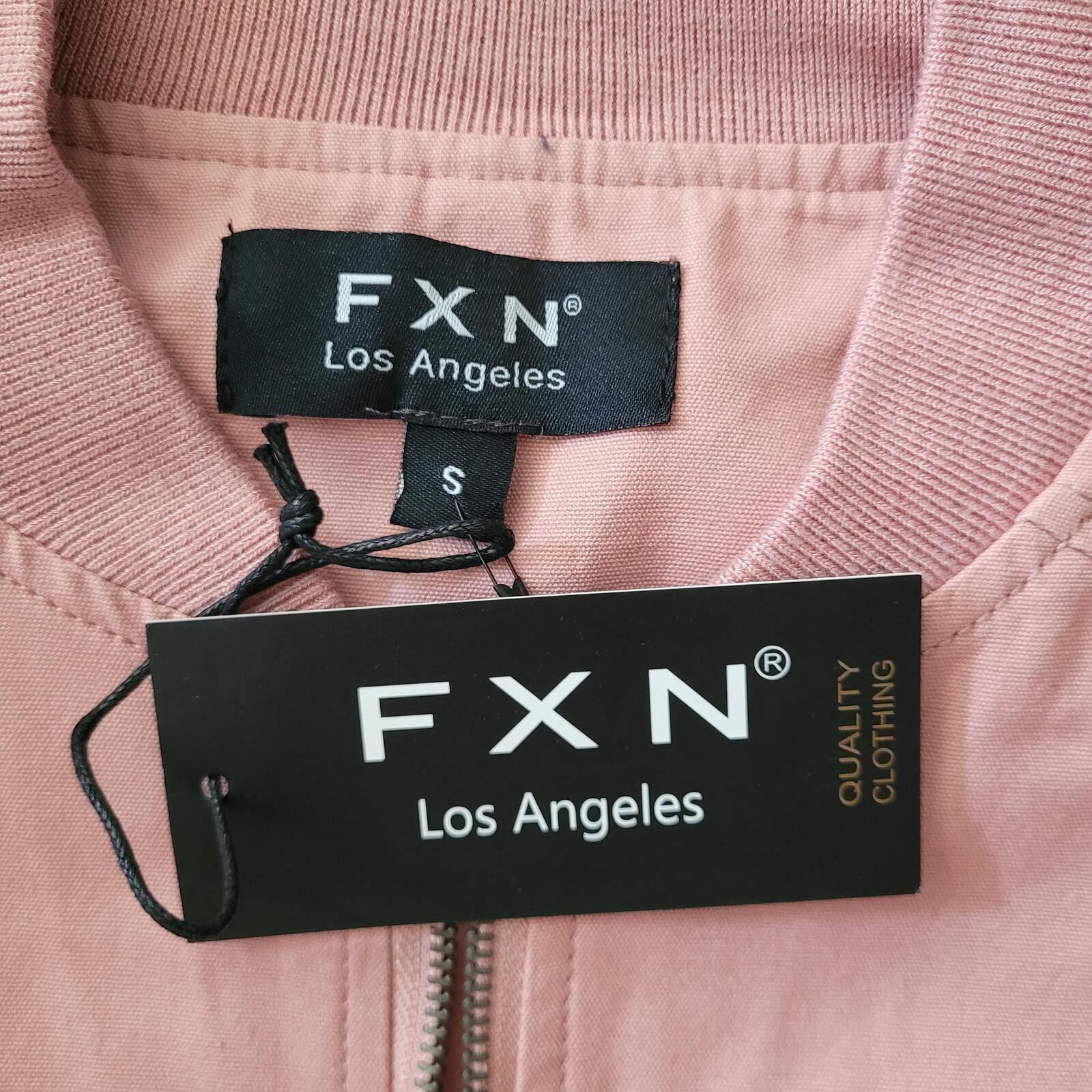 Other Men's Sm Pink Bomber Spring Jacket Lightweight Utility - NEW Size US S / EU 44-46 / 1 - 3 Thumbnail