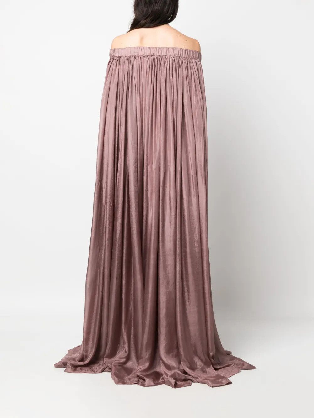 Rick Owens o1y0126 Maxi Dress in Antique Rose Size S / US 4 / IT 40 - 4 Thumbnail