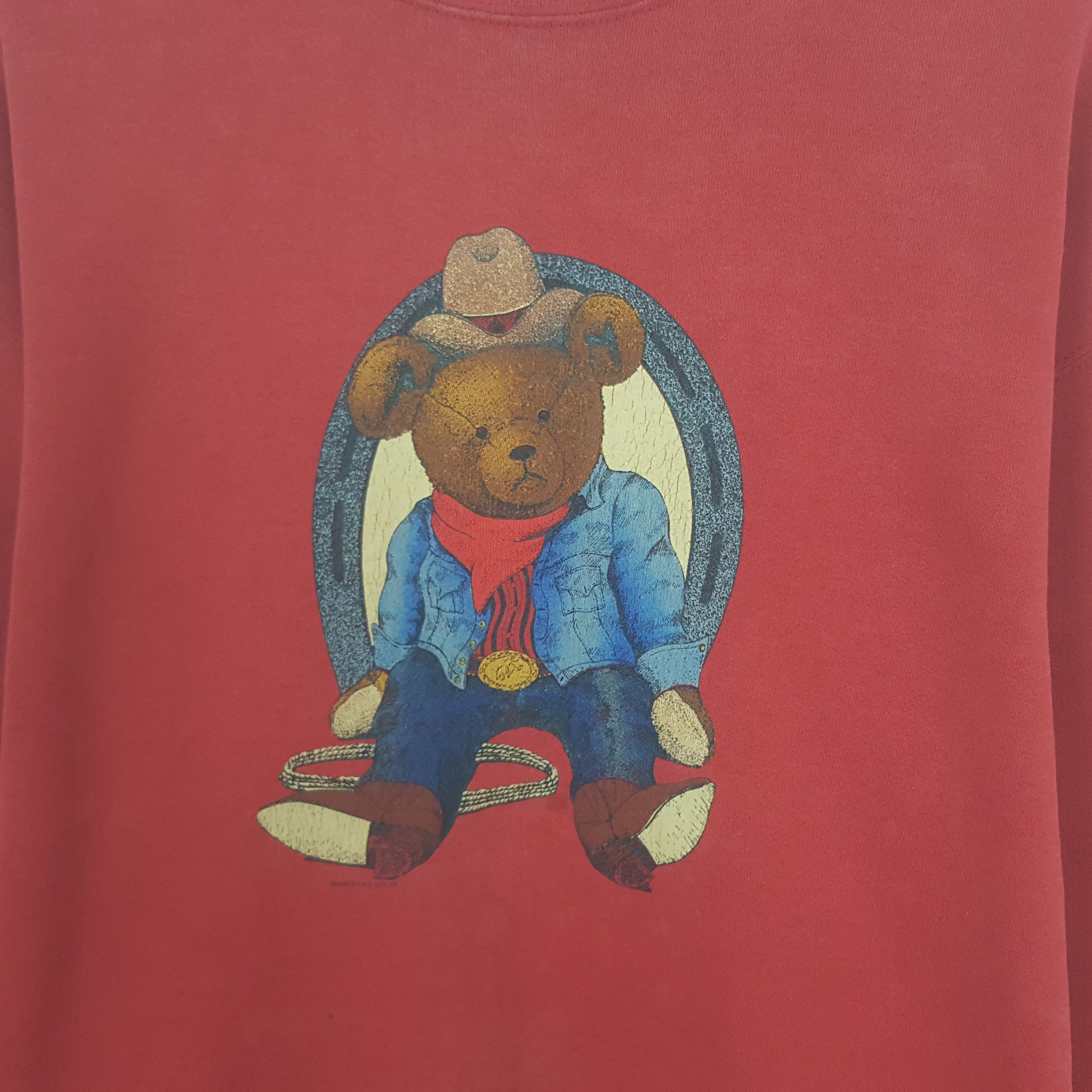 Vintage Vintage Bear Western Sweatshirt Size US L / EU 52-54 / 3 - 2 Thumbnail
