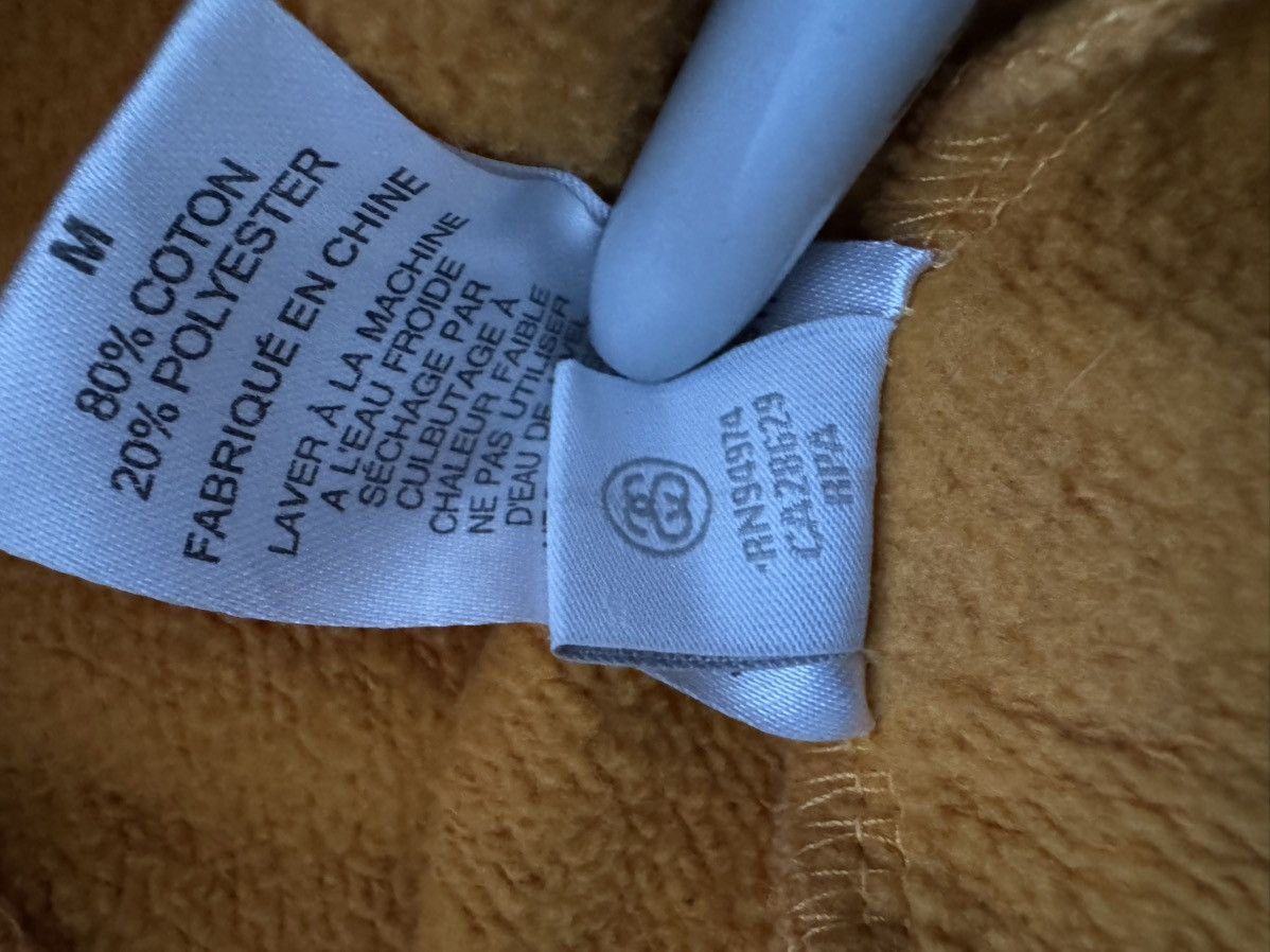 Stussy Stussy Yellow Basic Pigment hoodie Size US M / EU 48-50 / 2 - 6 Thumbnail