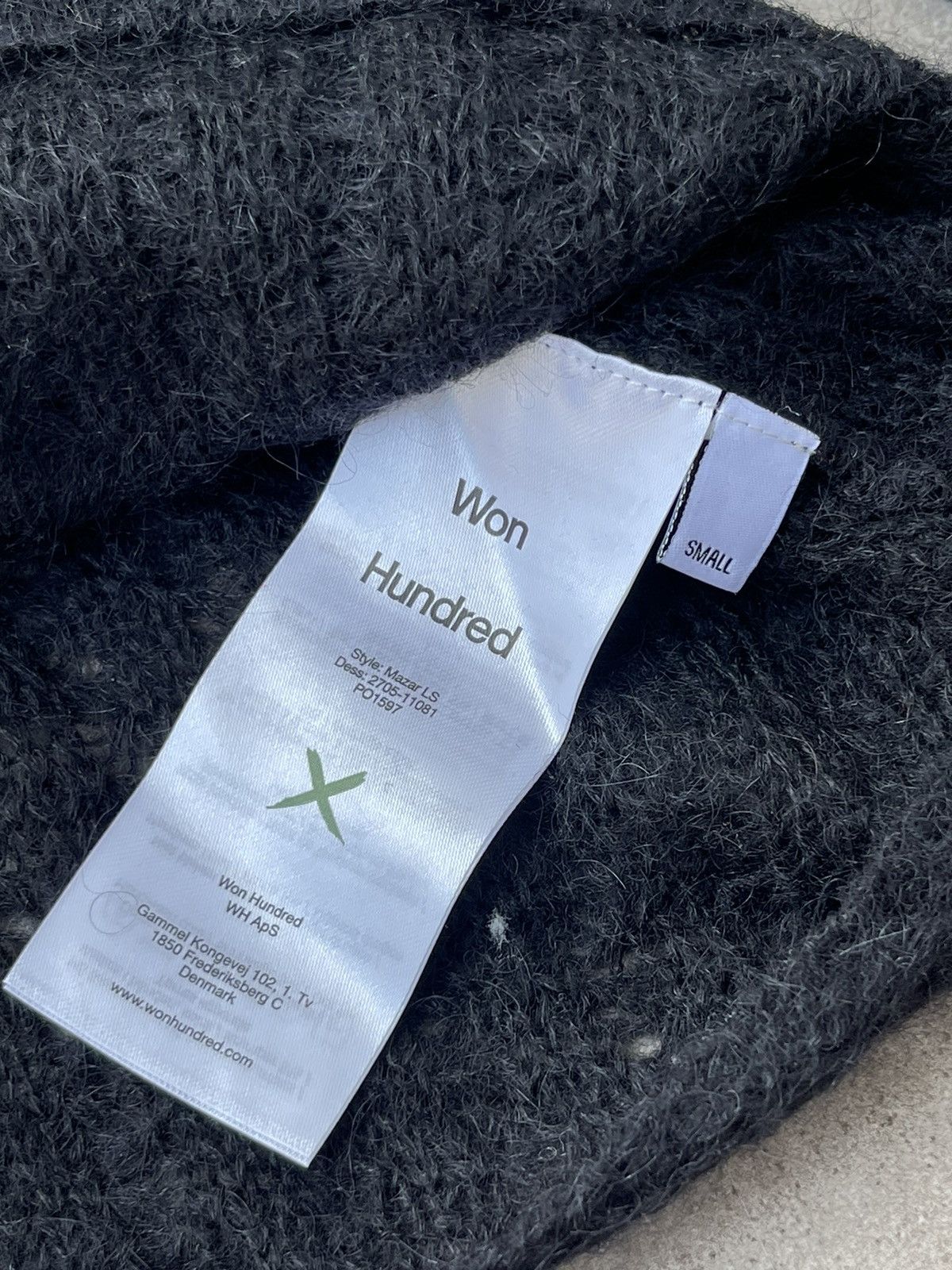 Our Legacy × Won Hundred !DS! AW23 Won Hundred Mazar LS Black Knitted Cardigan Size US M / EU 48-50 / 2 - 21 Thumbnail
