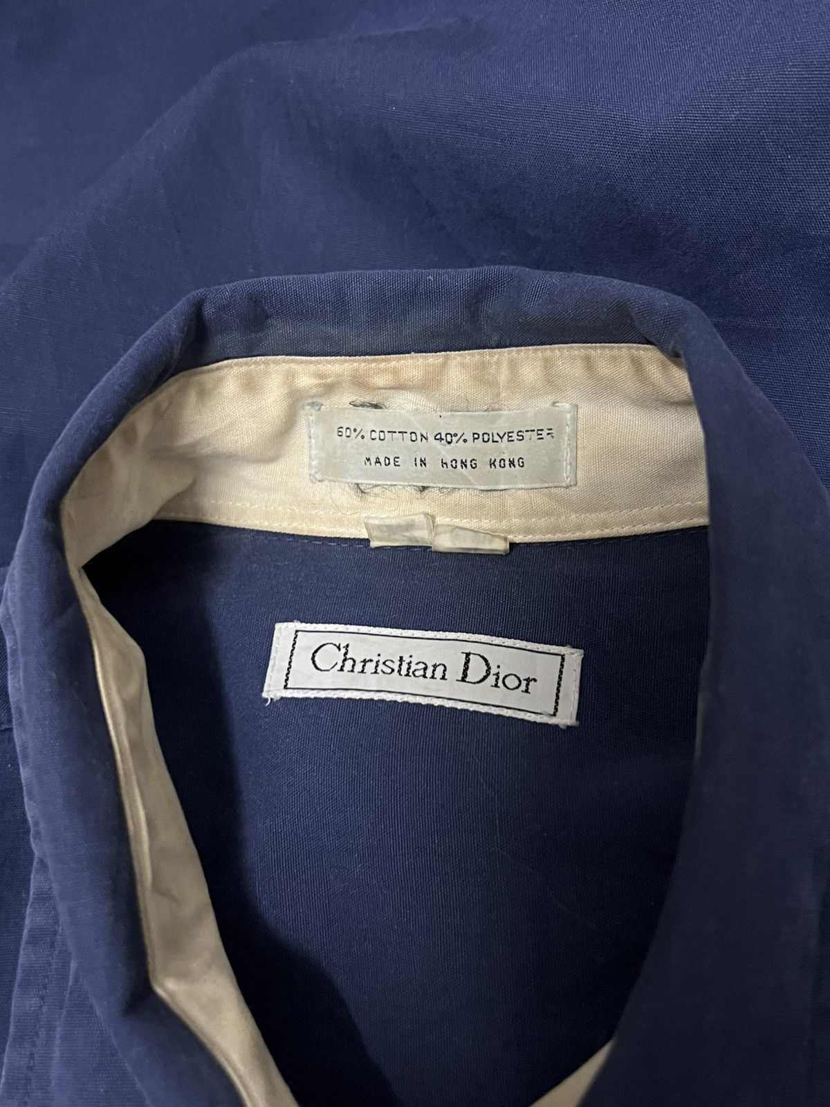 Christian Dior Monsieur Vintage Christian Dior shorts sleeve shirt Size US XL / EU 56 / 4 - 7 Thumbnail